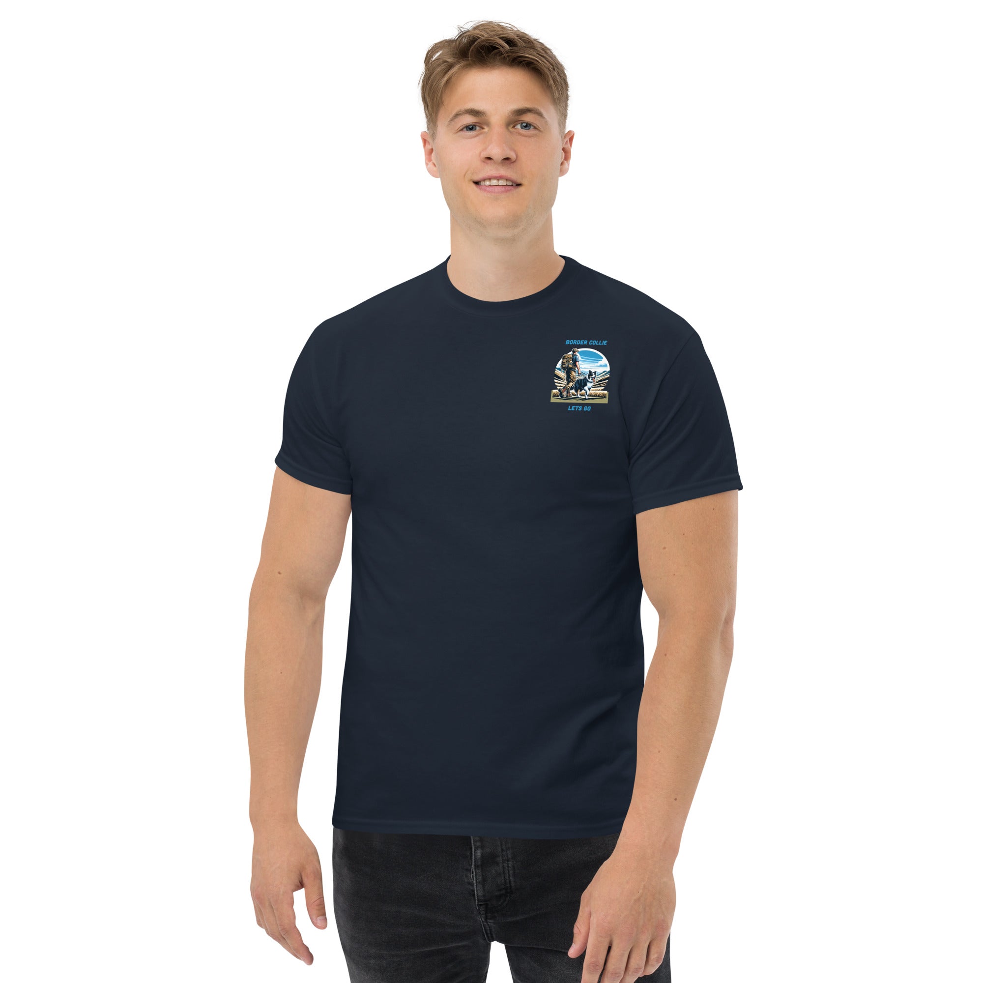 Border Collie Men's classic tee