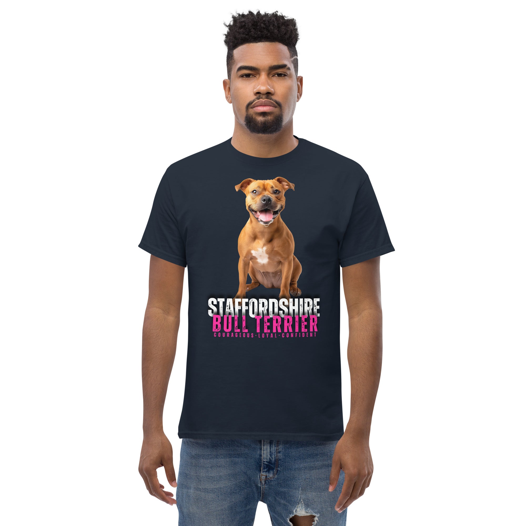 Staffordshire Bull Terrier Men's classic tee