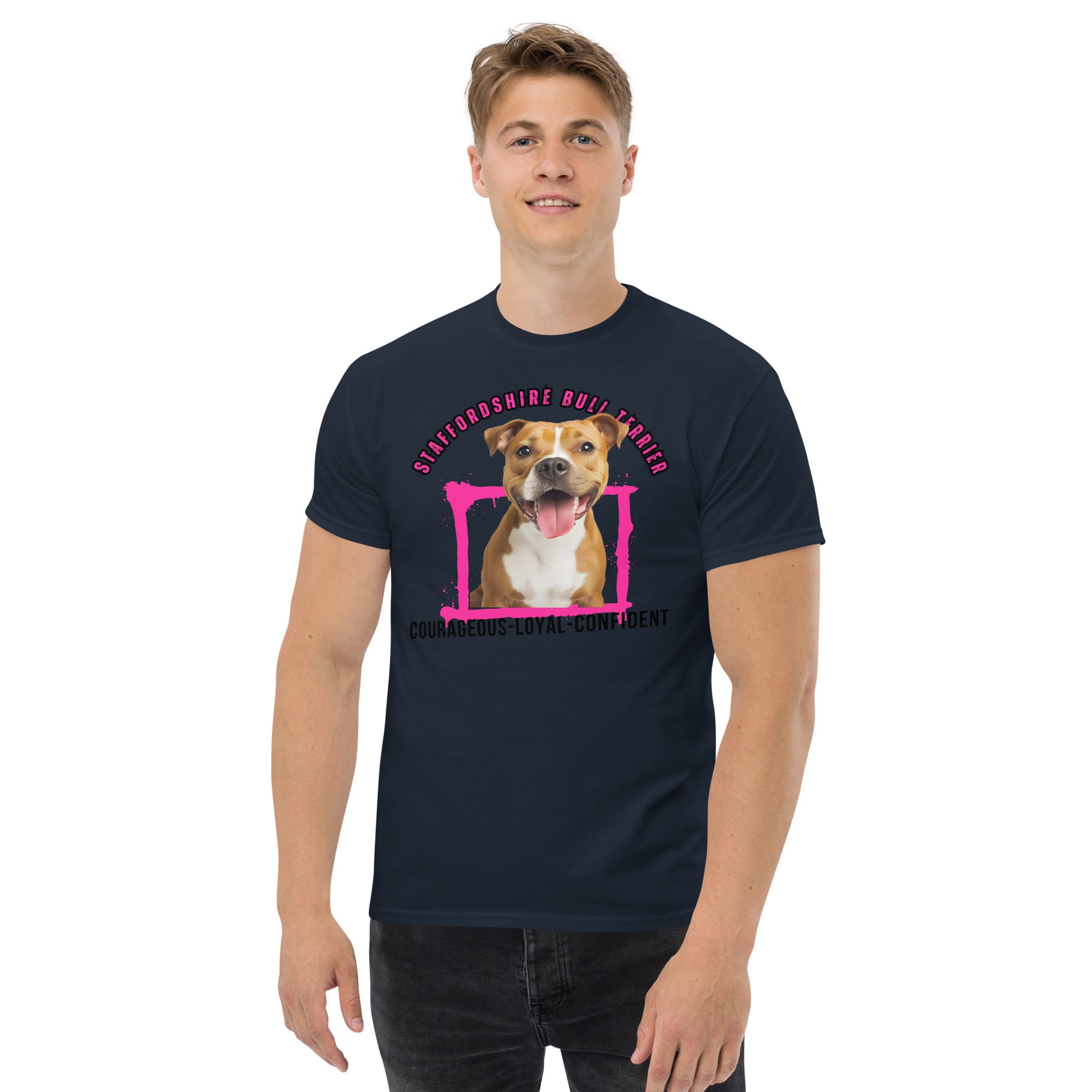 Staffordshire Bull Terrier Men's classic tee