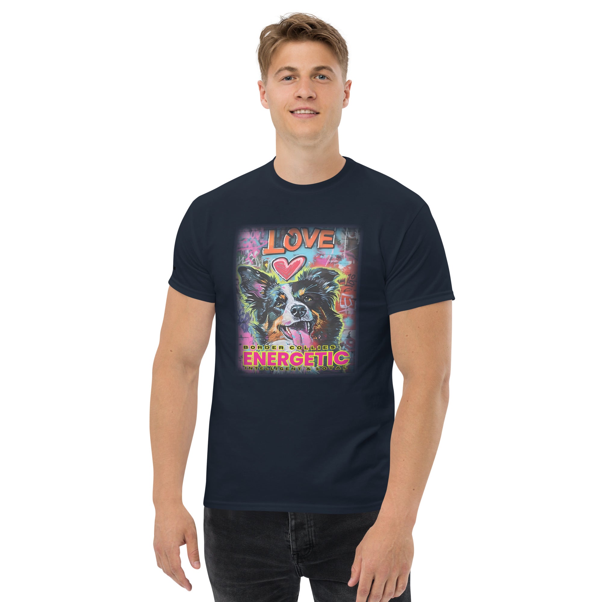 Border Collie Men's classic tee