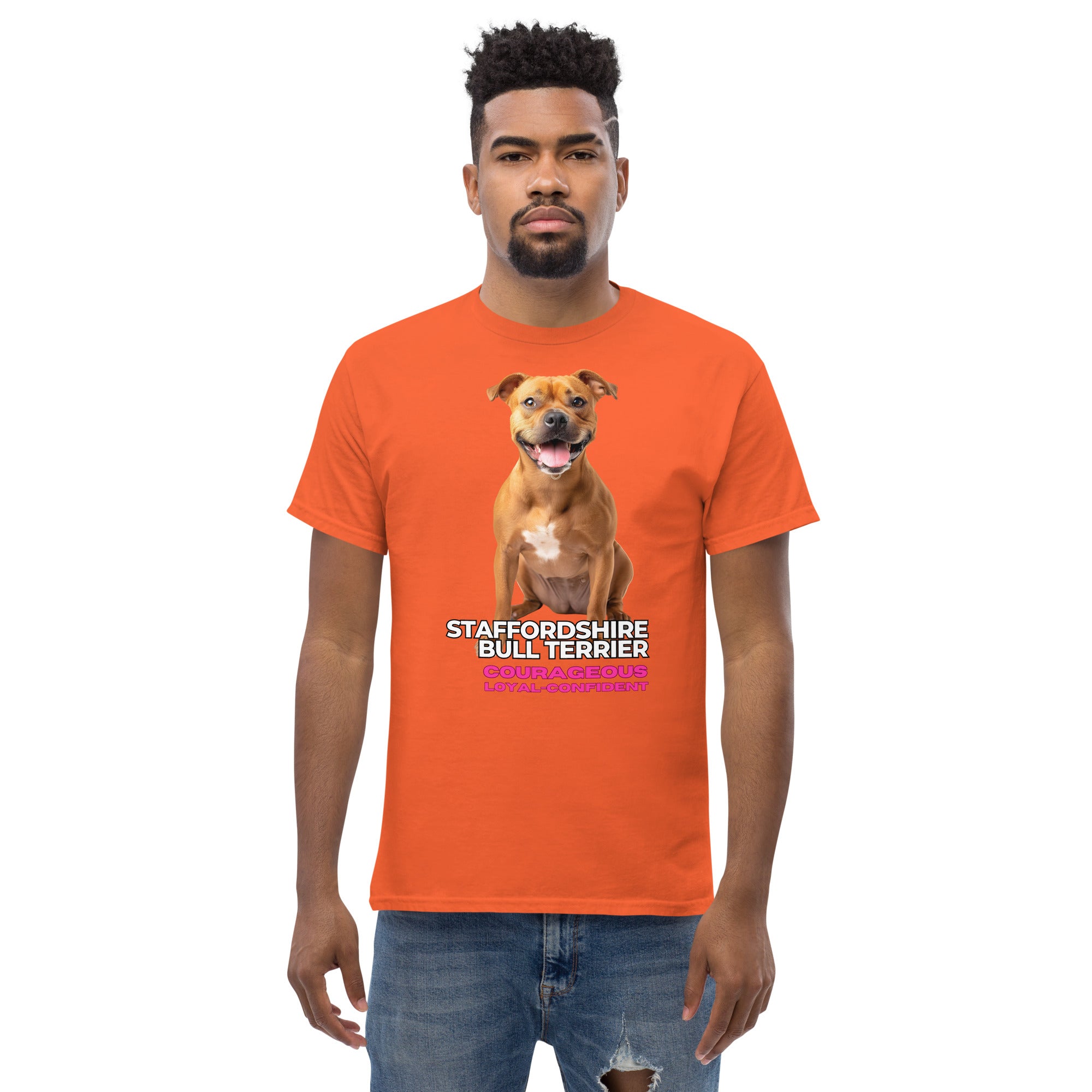 Staffordshire Bull Terrier Men's classic tee