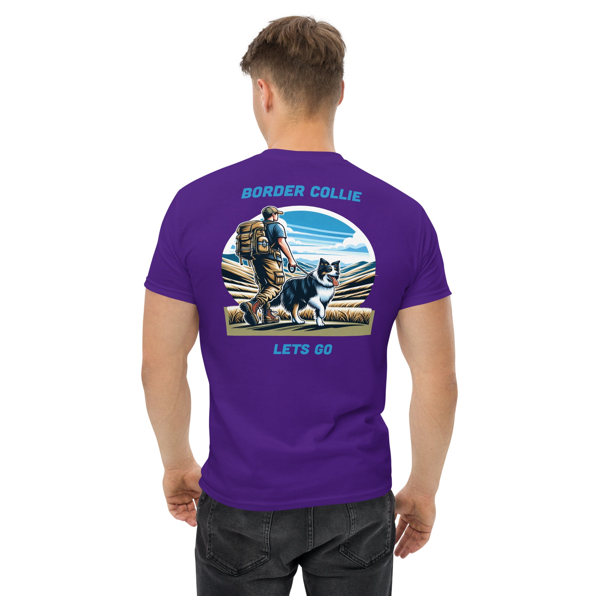 Border Collie Men's classic tee