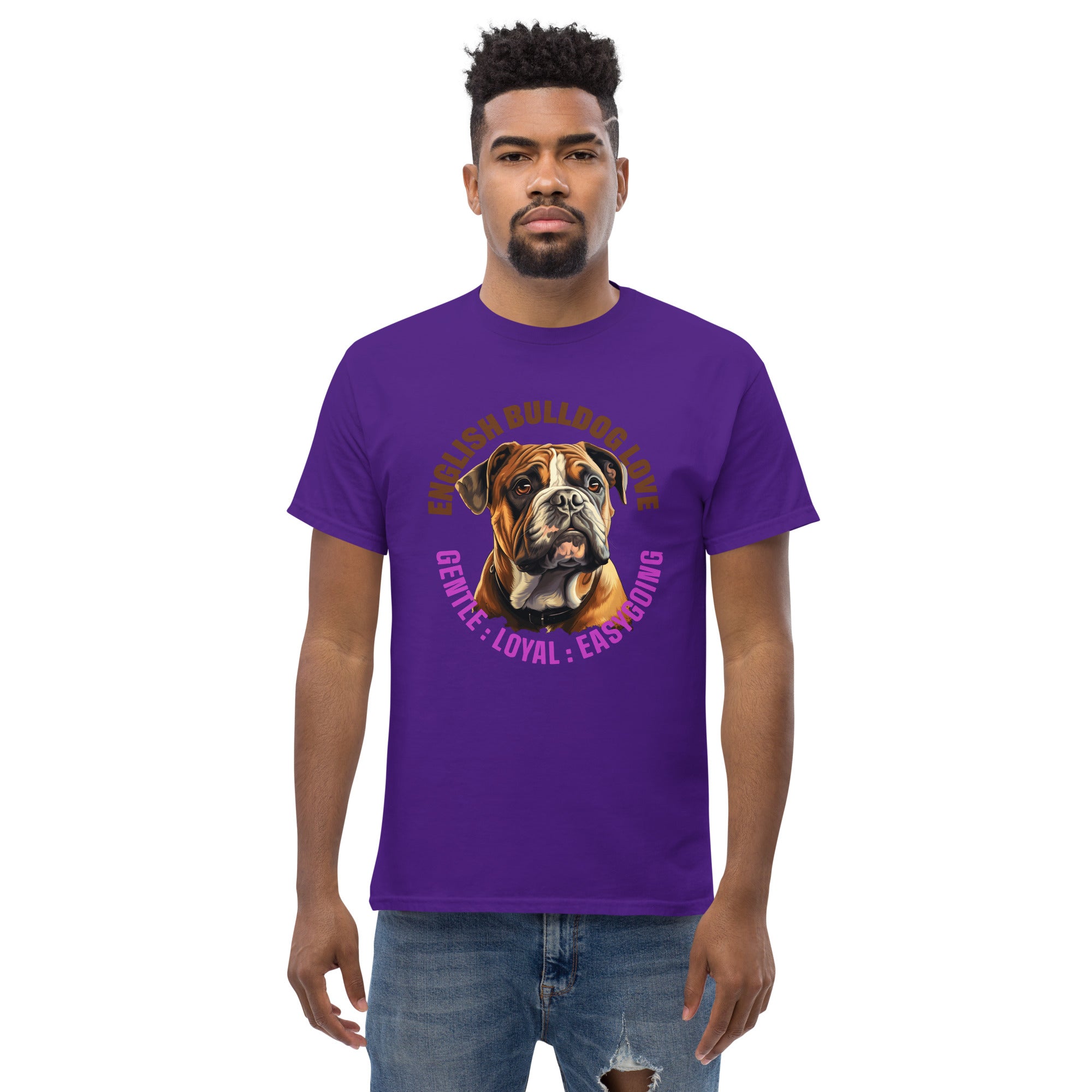 English Bulldog Men's classic tee