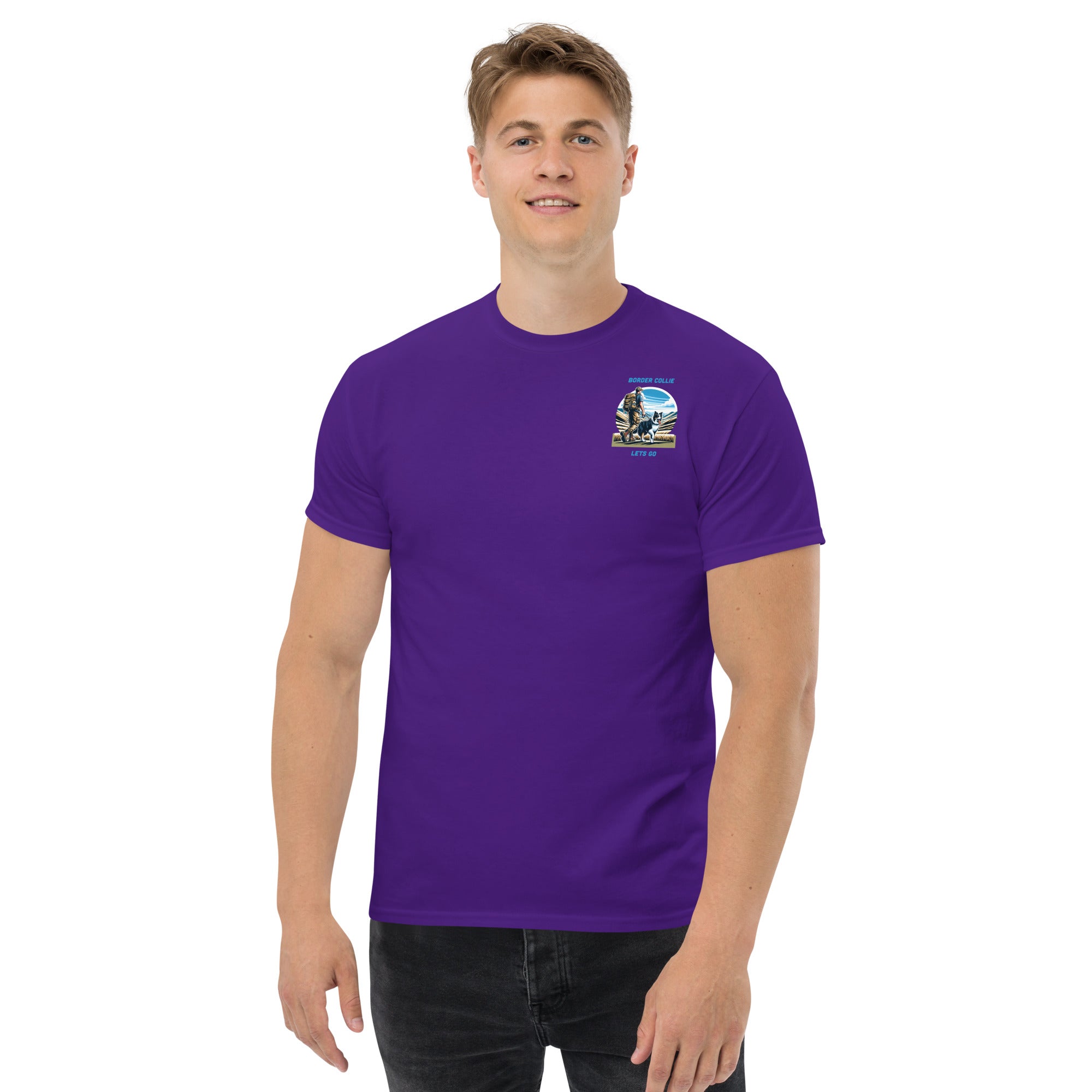 Border Collie Men's classic tee