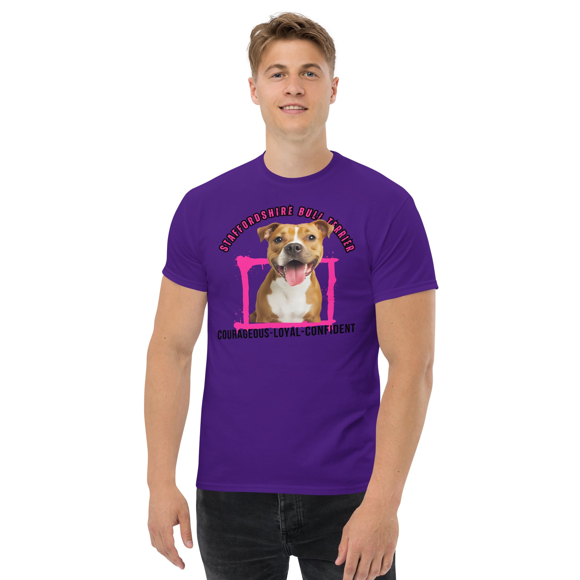 Staffordshire Bull Terrier Men's classic tee