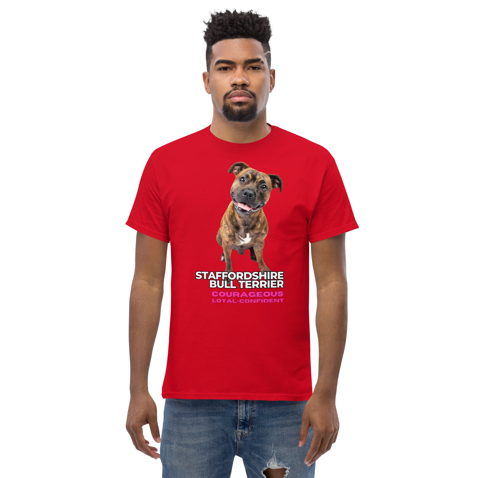 Staffordshire Bull Terrier Men's classic tee