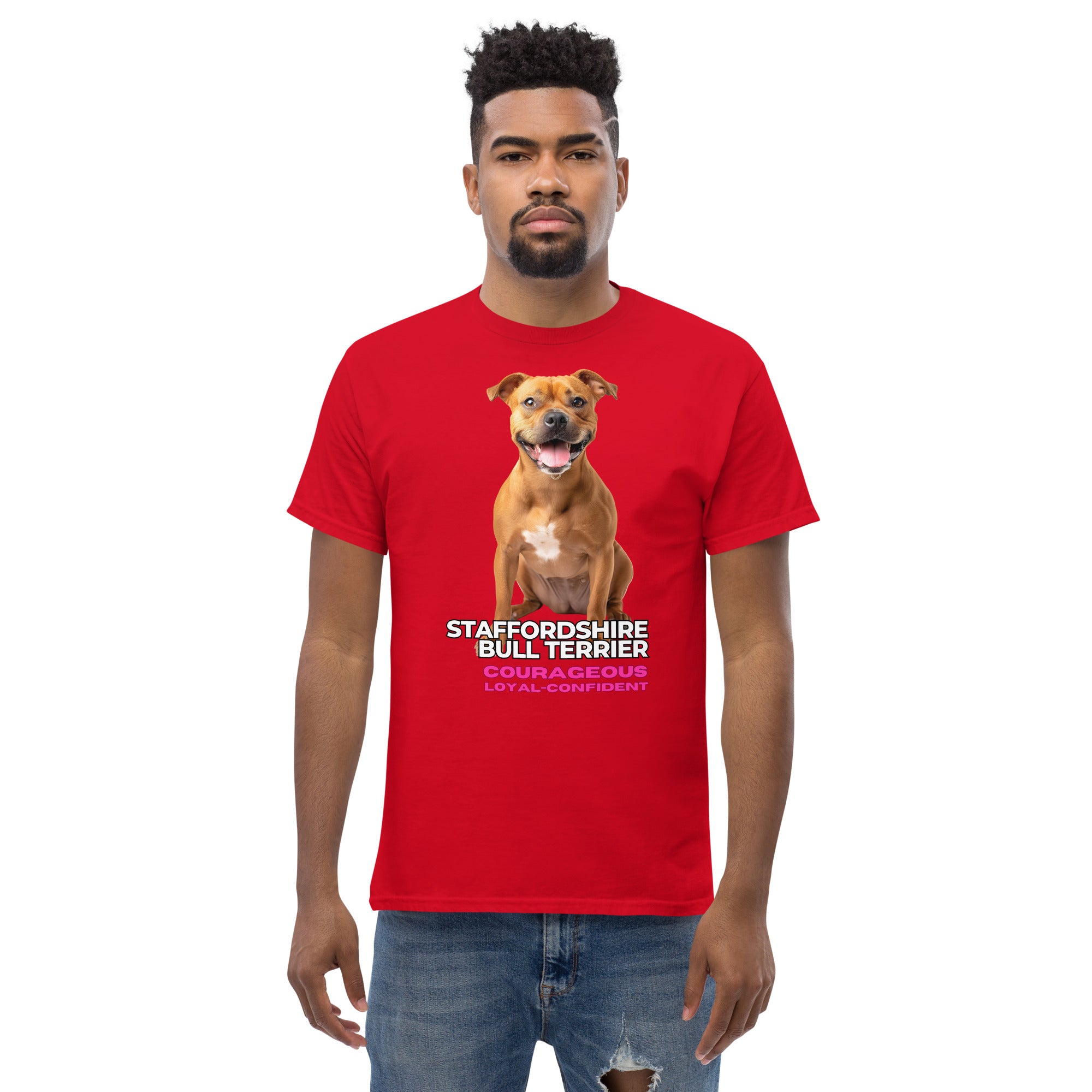 Staffordshire Bull Terrier Men's classic tee