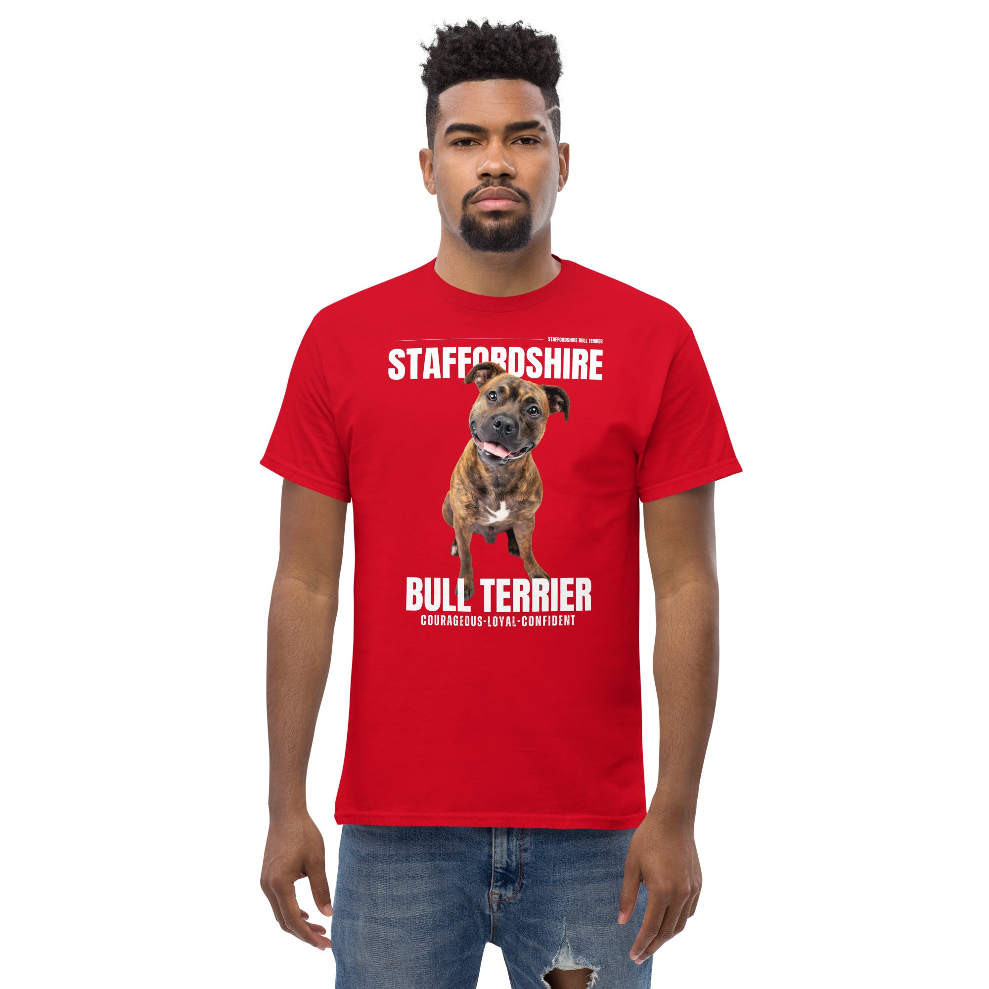 Staffordshire Bull Terrier Men's classic tee