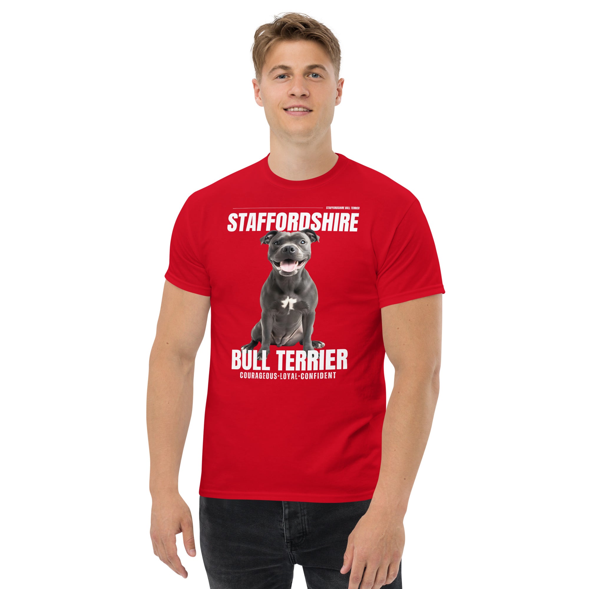 Staffordshire Bull Terrier Men's classic tee