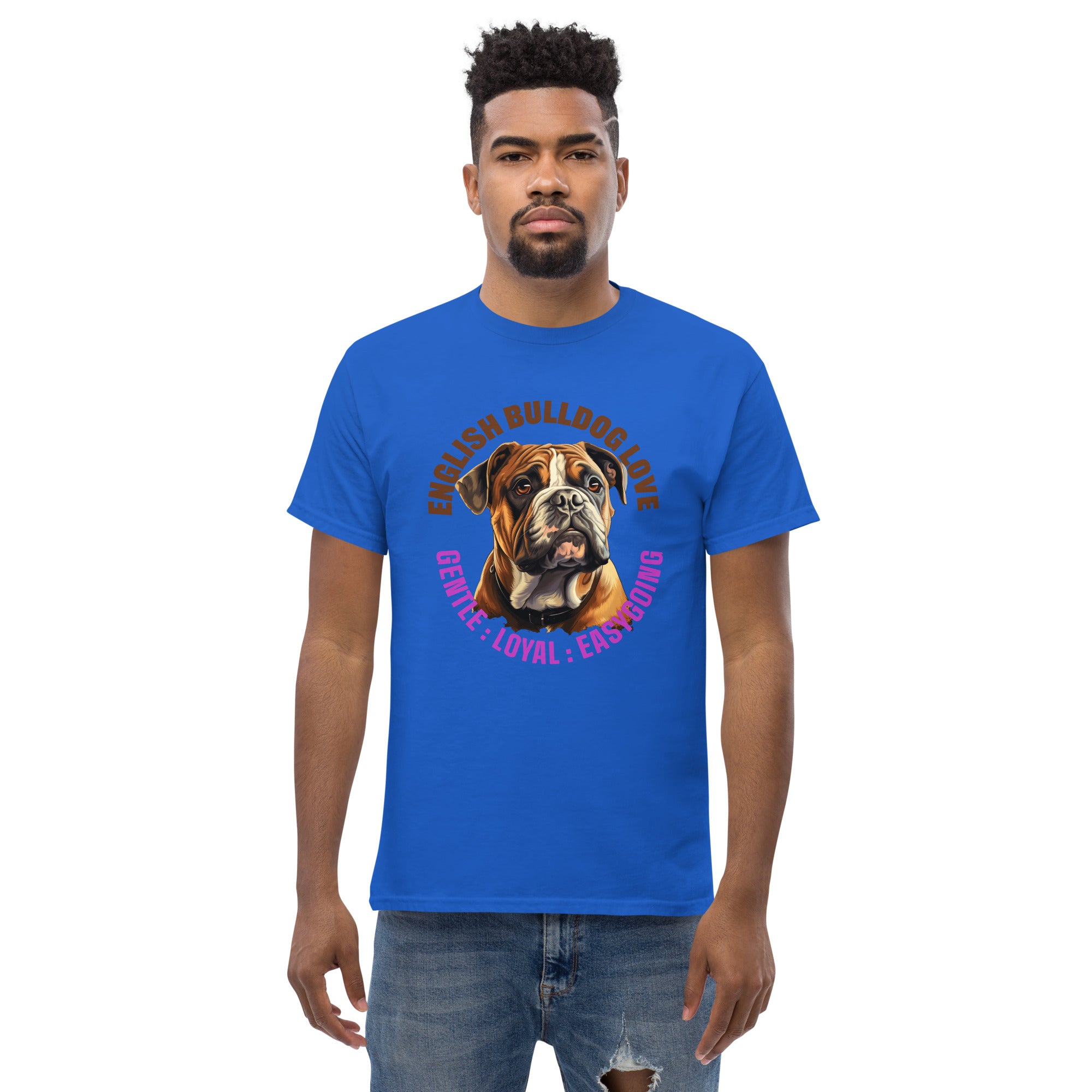 English Bulldog Men's classic tee