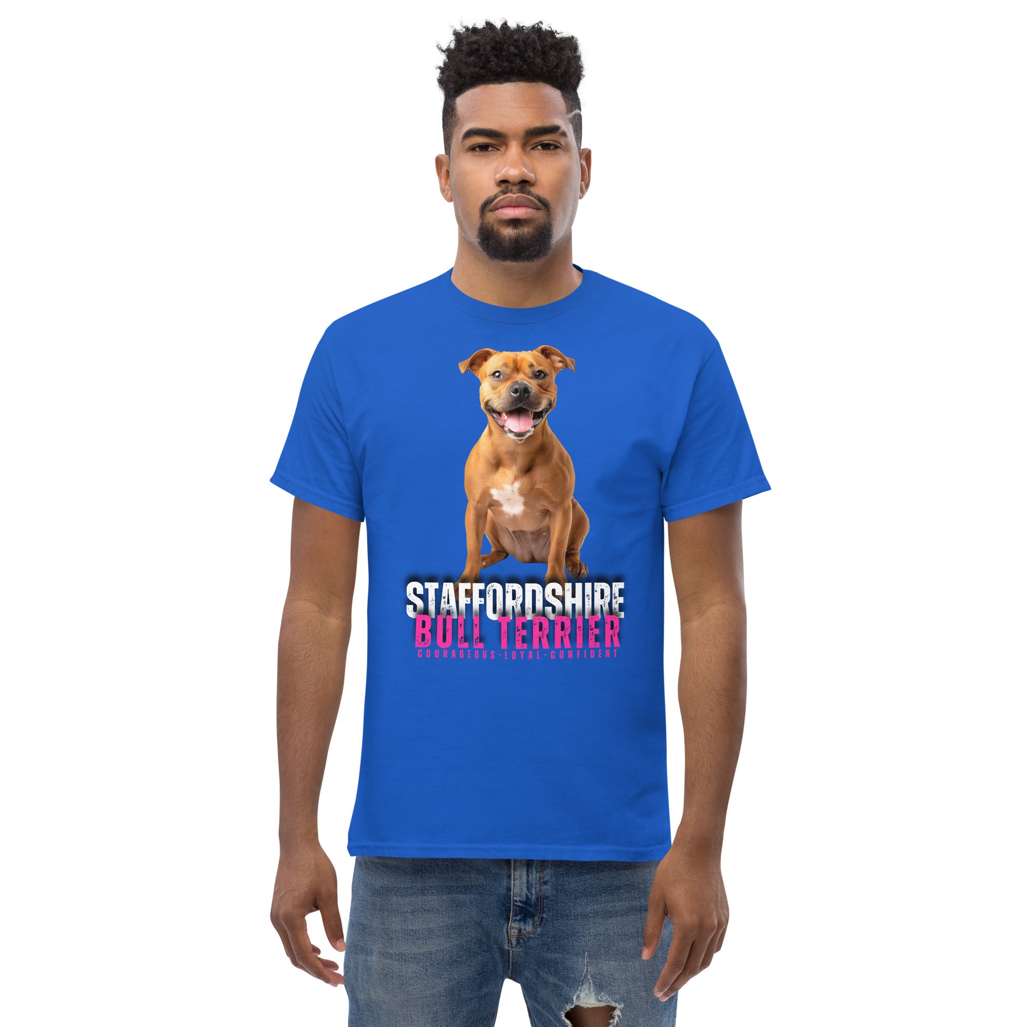 Staffordshire Bull Terrier Men's classic tee