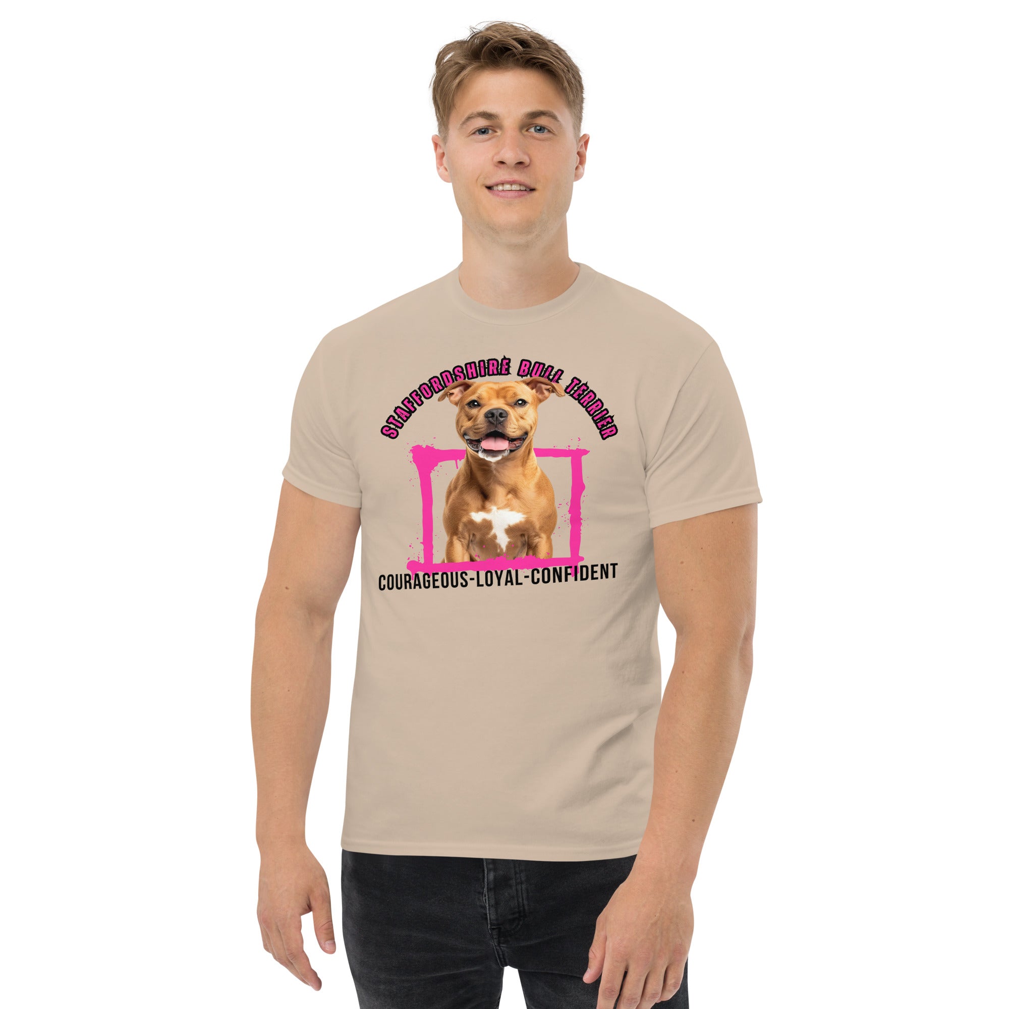 Staffordshire Bull Terrier Men's classic tee