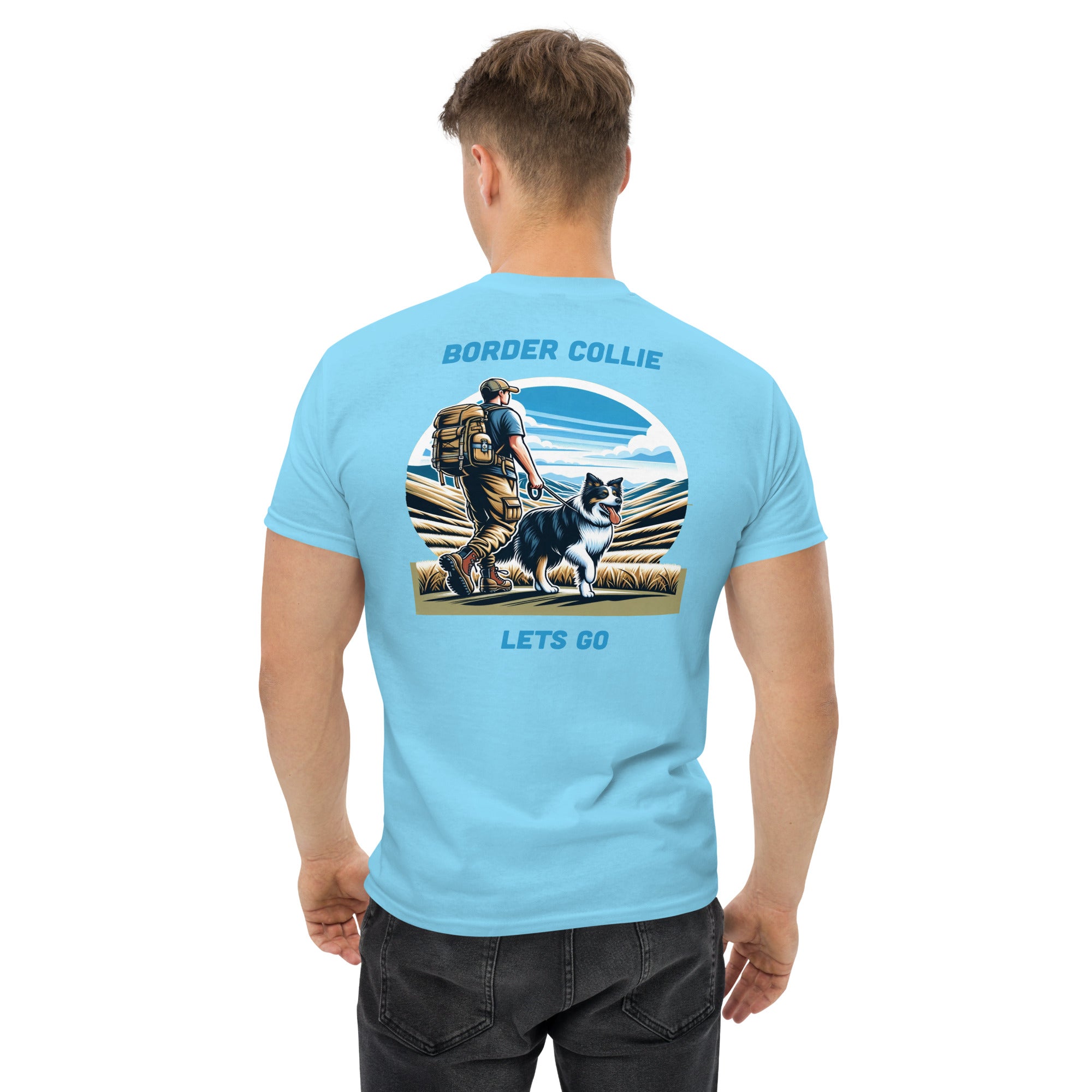 Border Collie Men's classic tee