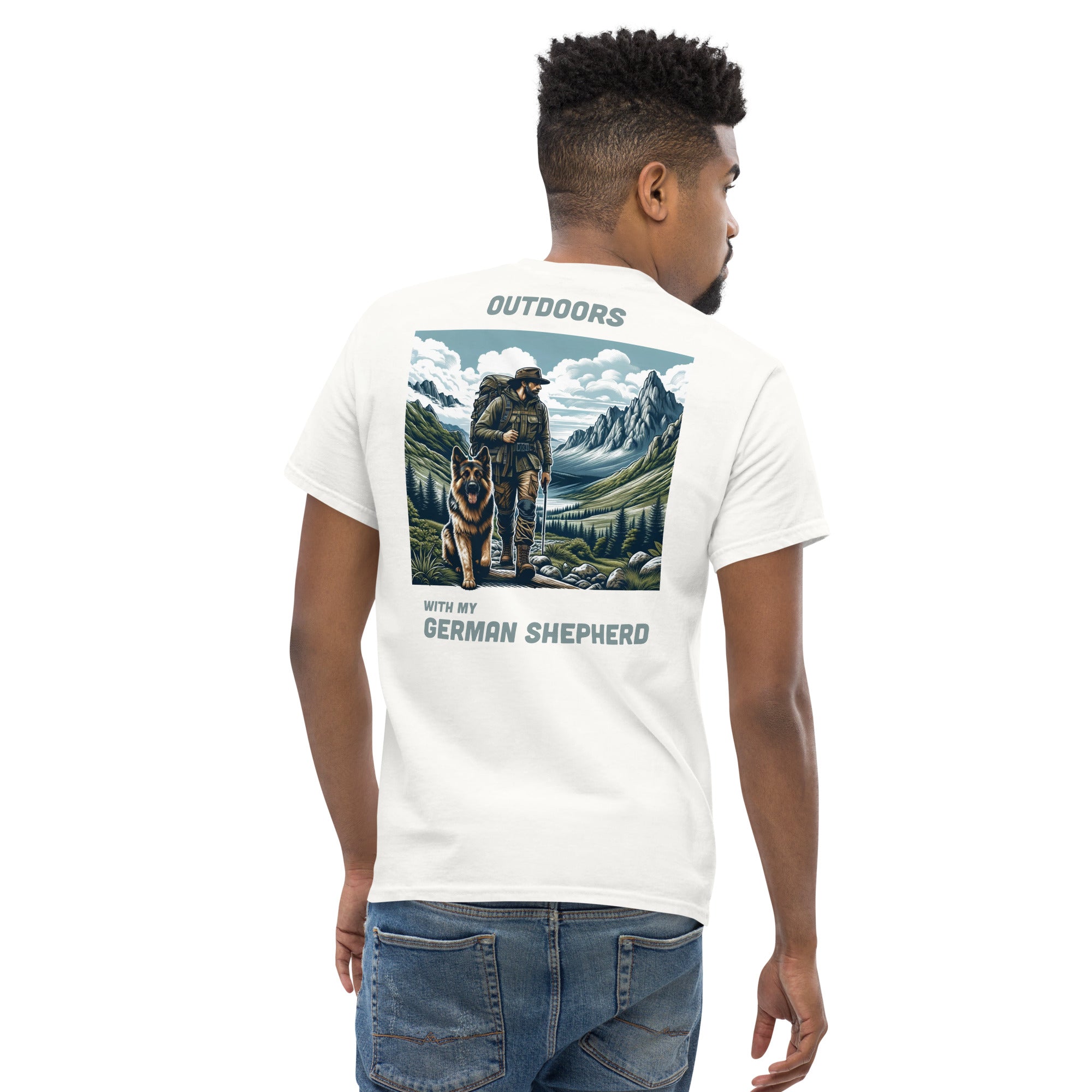 German Shepherd Men's classic tee