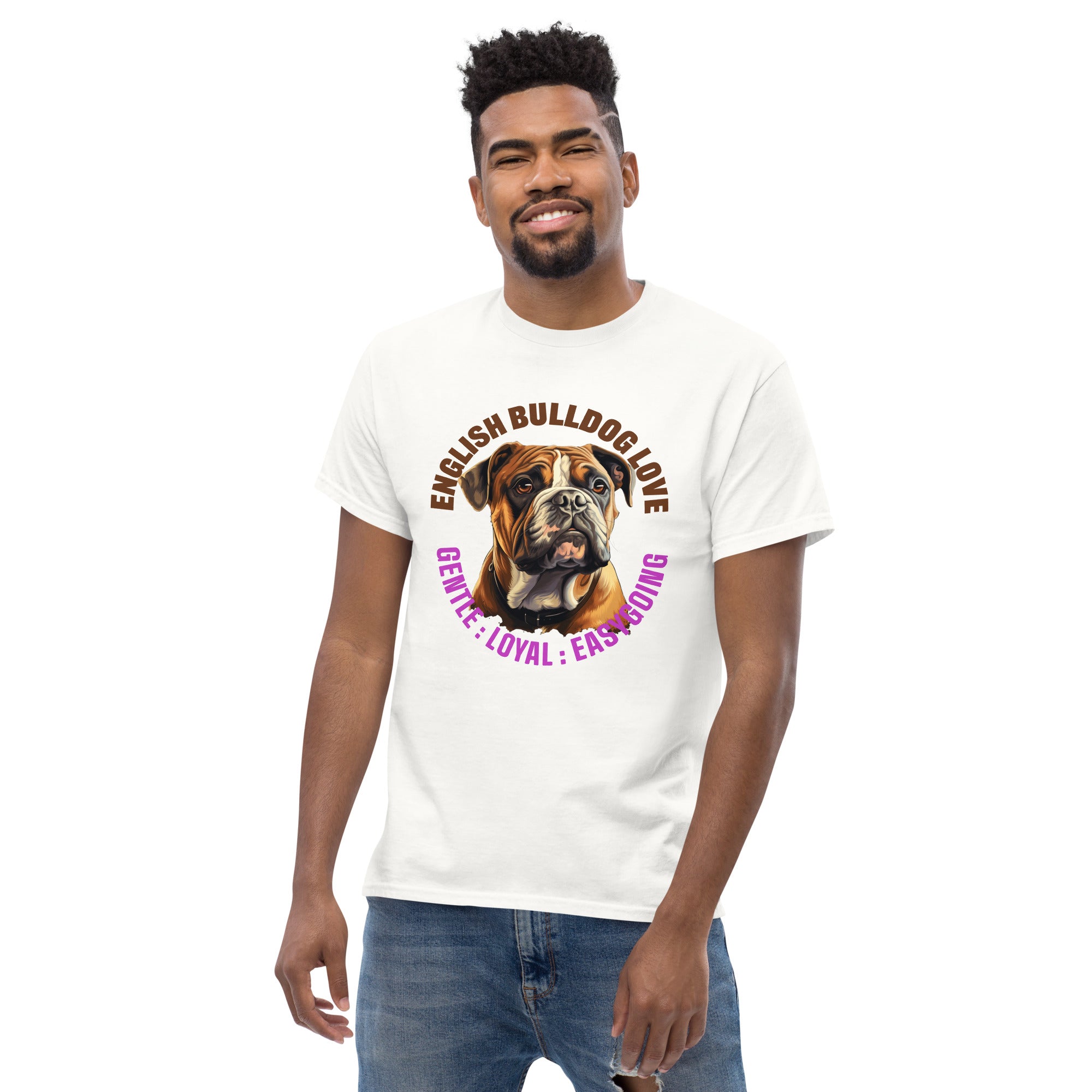 English Bulldog Men's classic tee