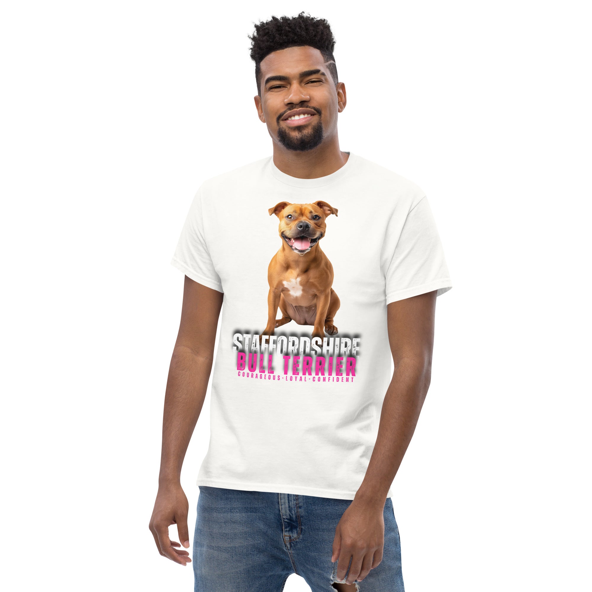 Staffordshire Bull Terrier Men's classic tee