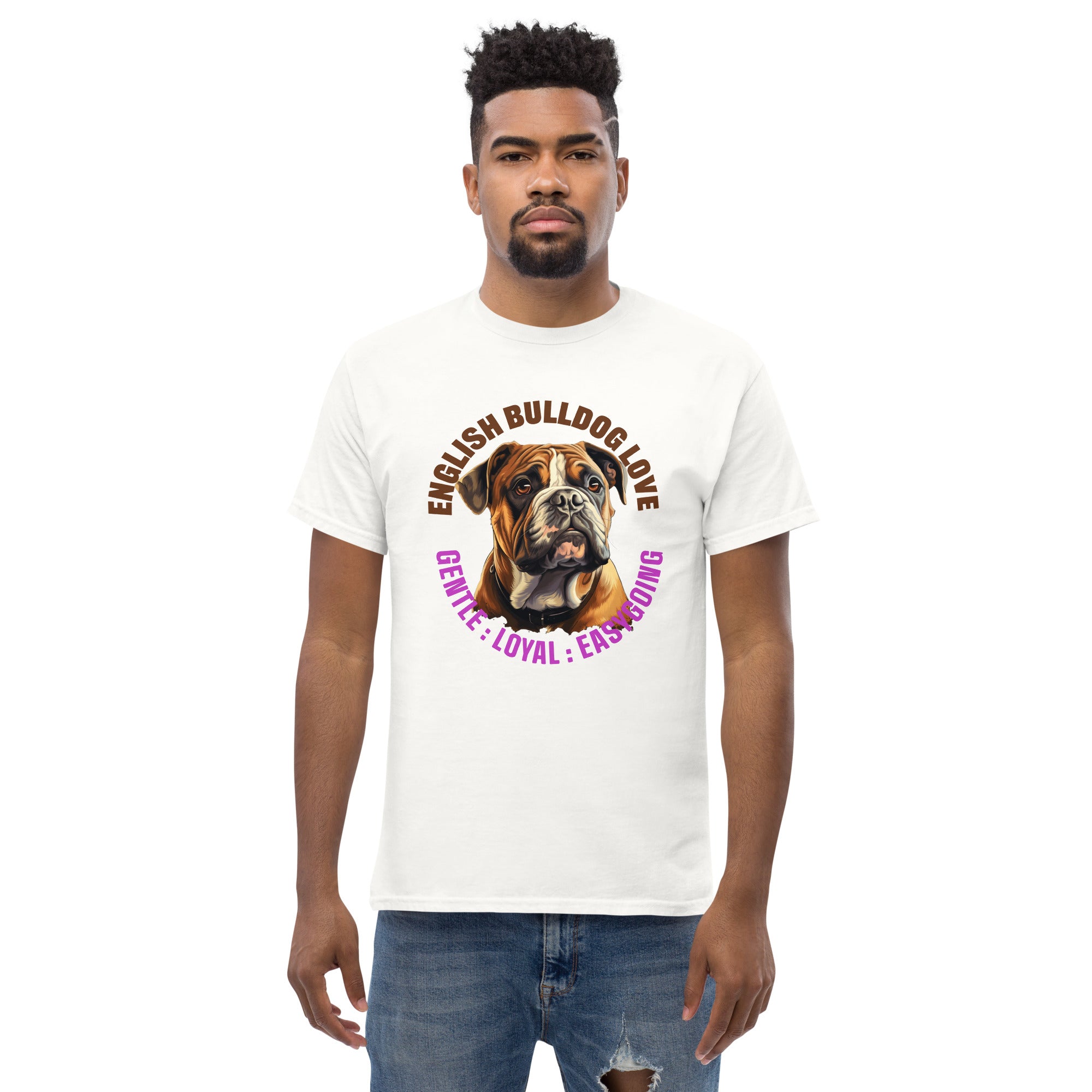 English Bulldog Men's classic tee