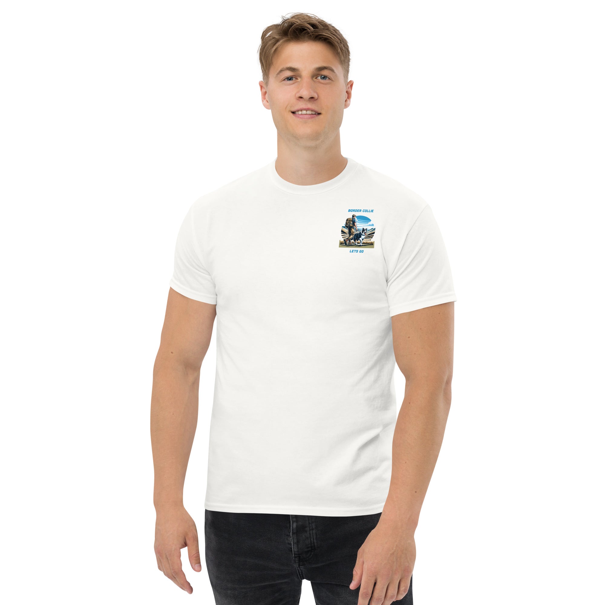 Border Collie Men's classic tee