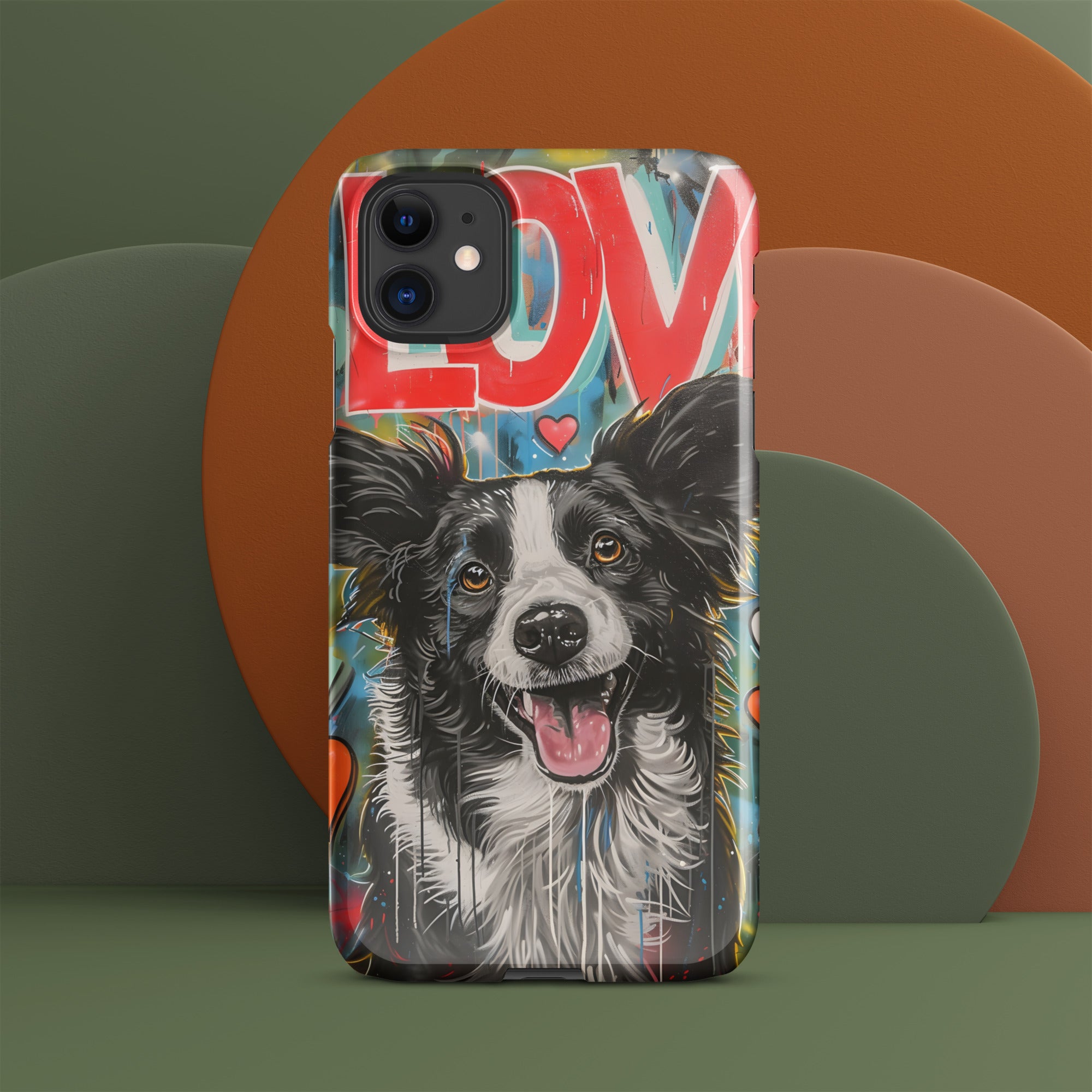 Border Collie Snap case for iPhone®