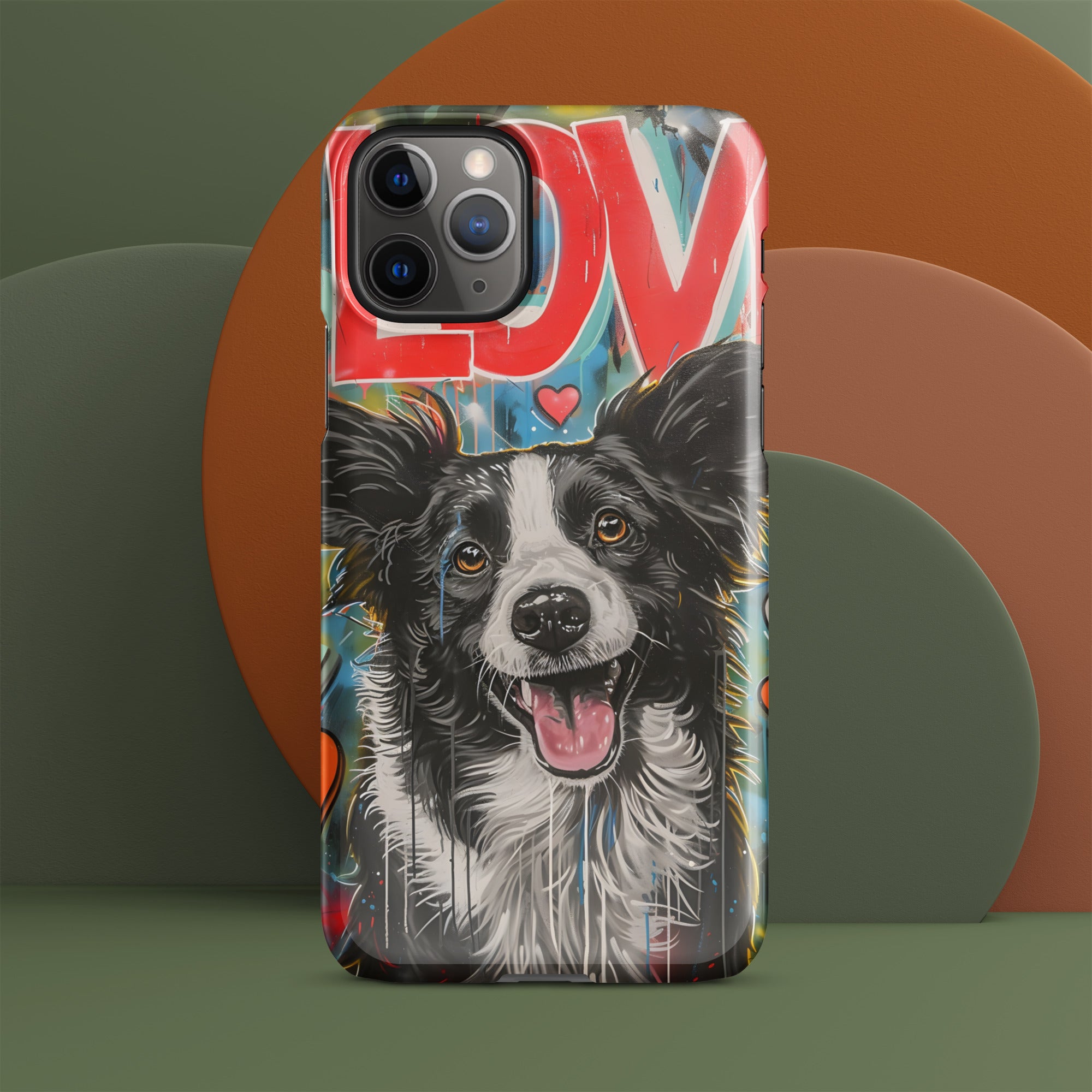 Border Collie Snap case for iPhone®