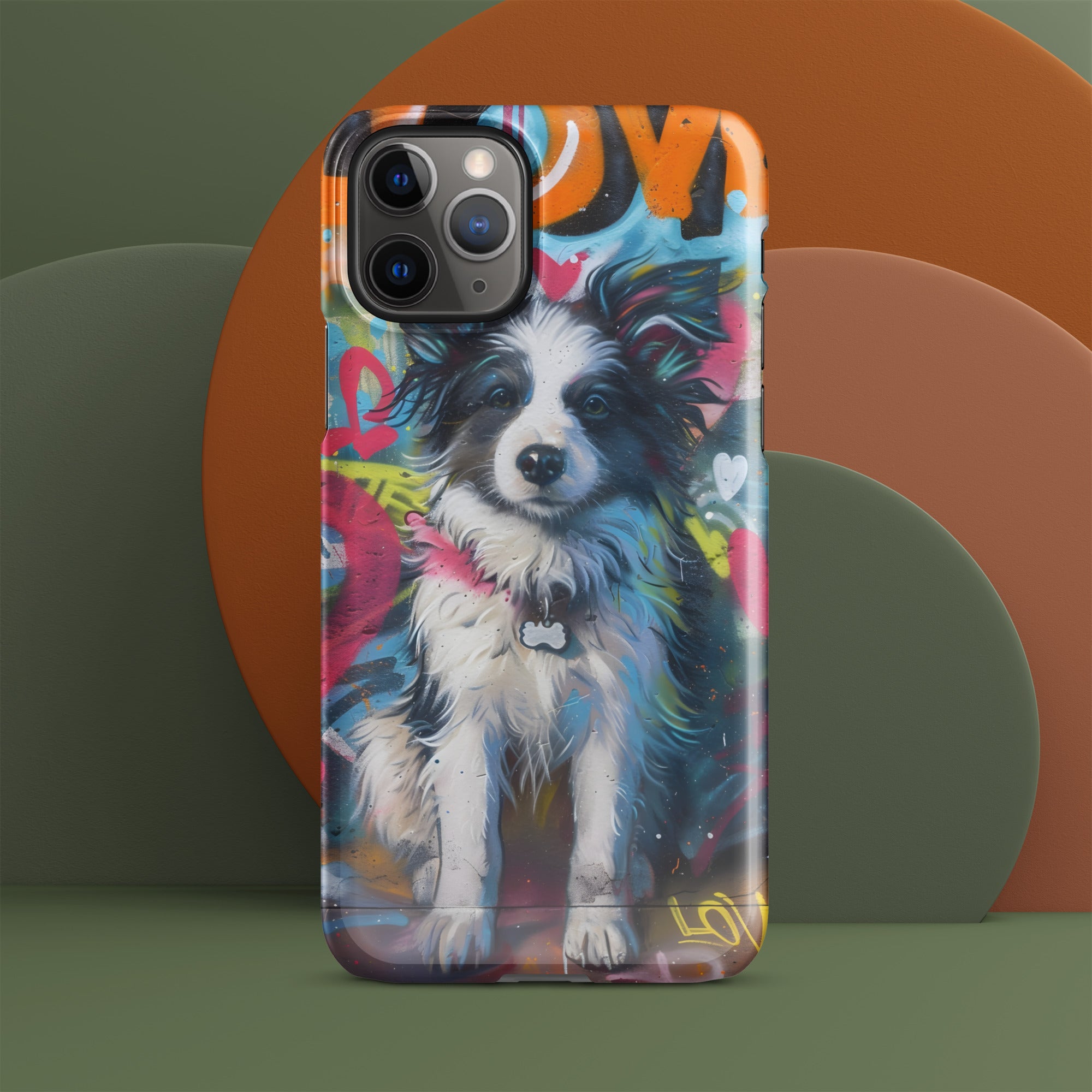 Border Collie Snap case for iPhone®