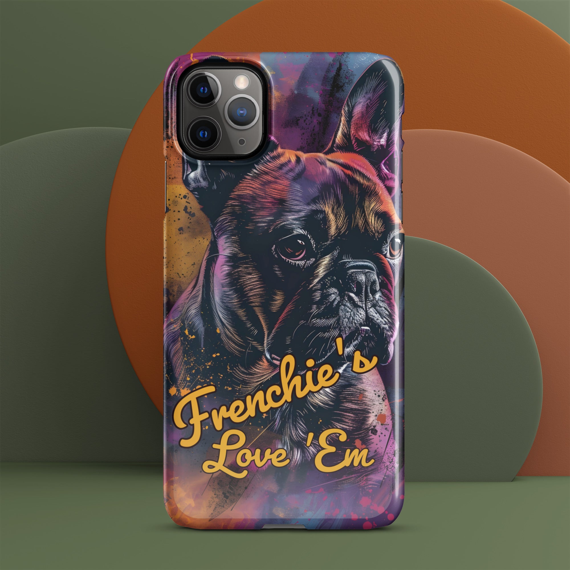 French Bulldog Snap case for iPhone®