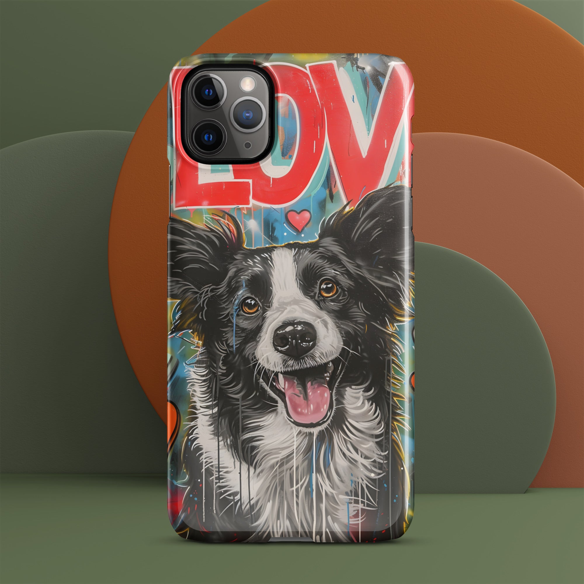 Border Collie Snap case for iPhone®