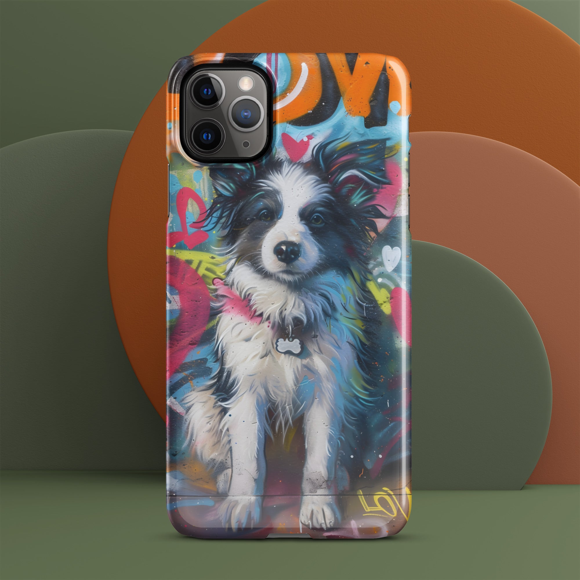 Border Collie Snap case for iPhone®