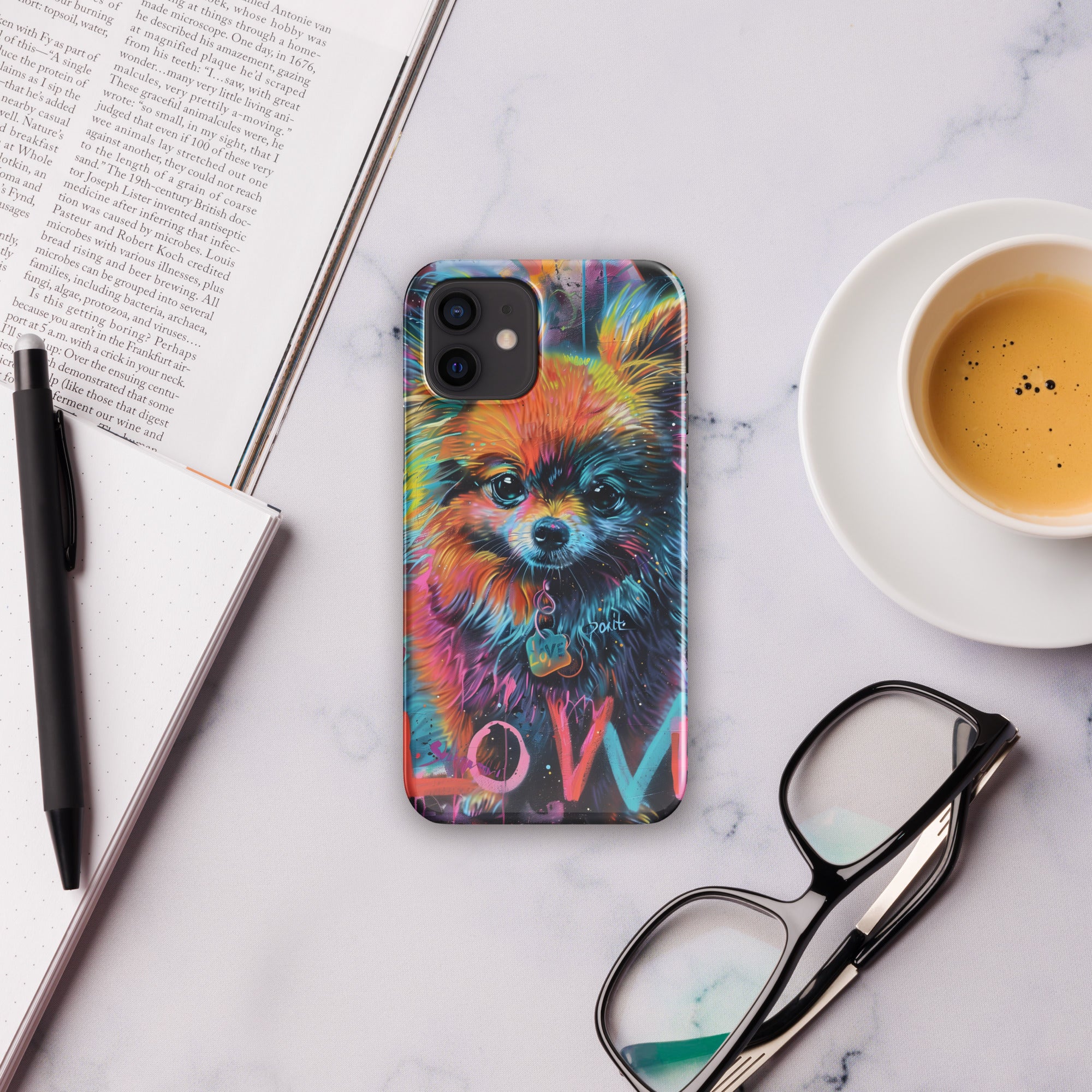 Pomeranian Snap case for iPhone®