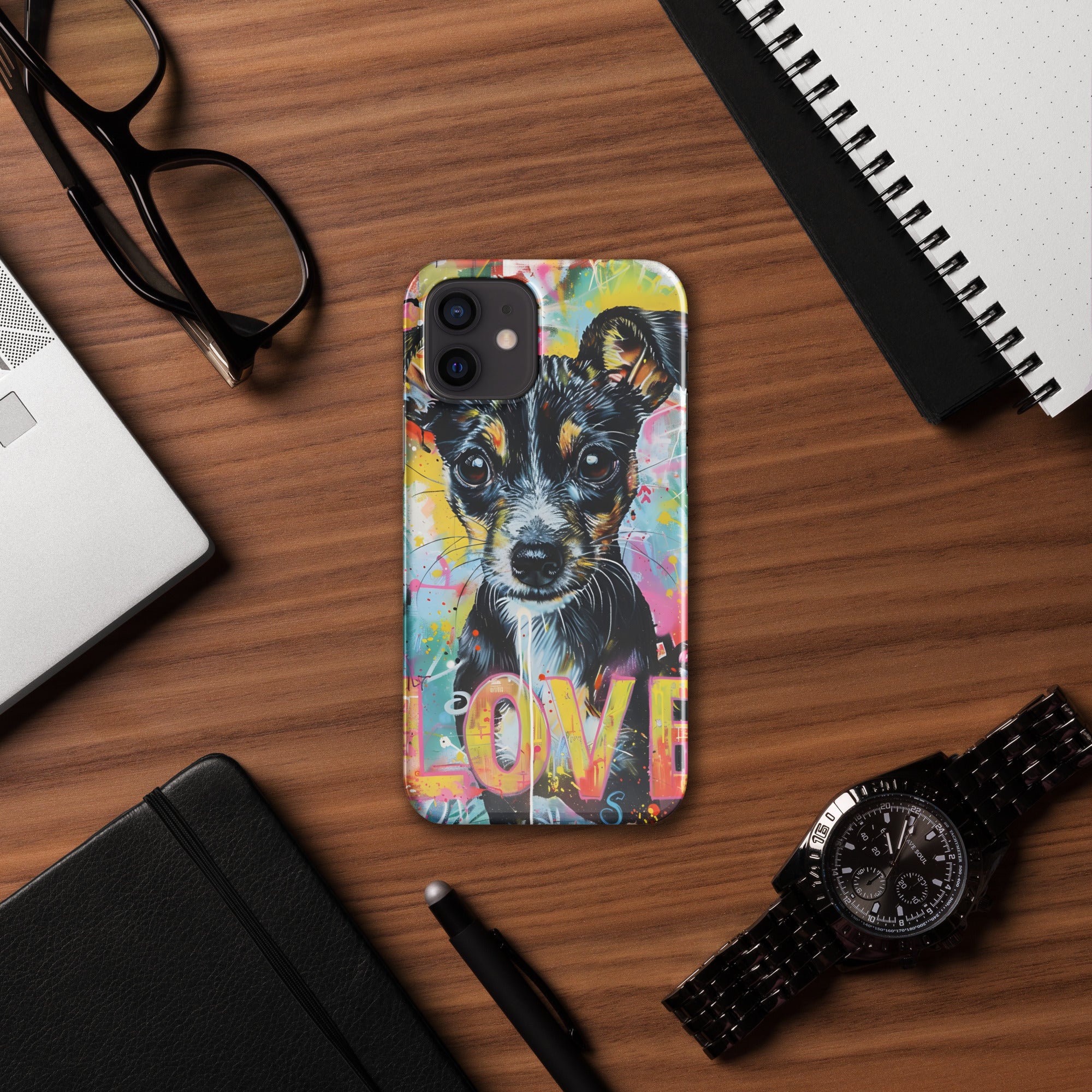 Rat Terrier Snap case for iPhone®