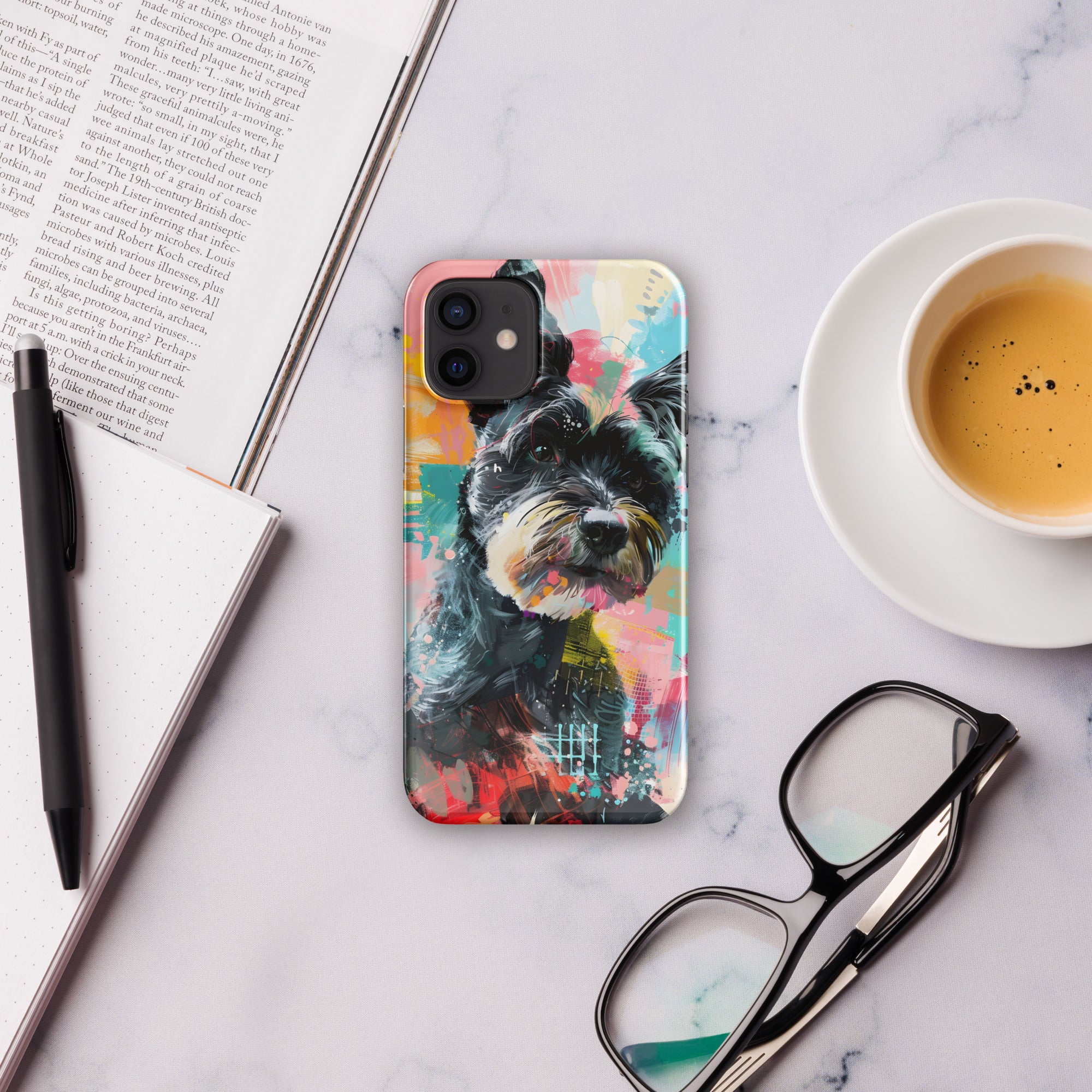 Schnauzer Snap case for iPhone®