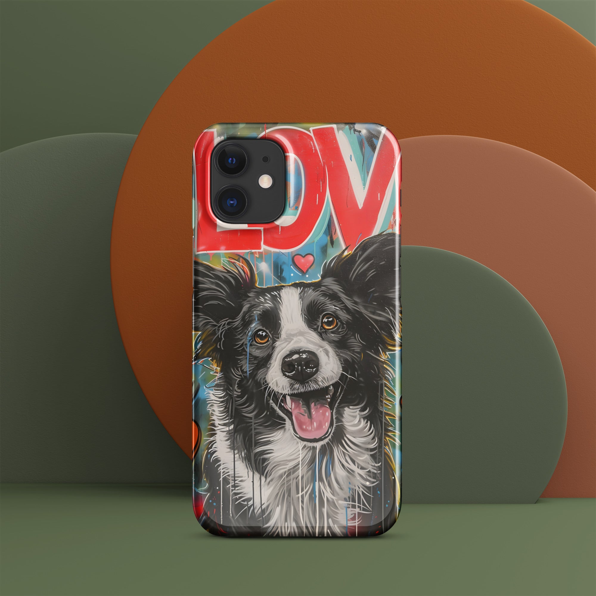 Border Collie Snap case for iPhone®