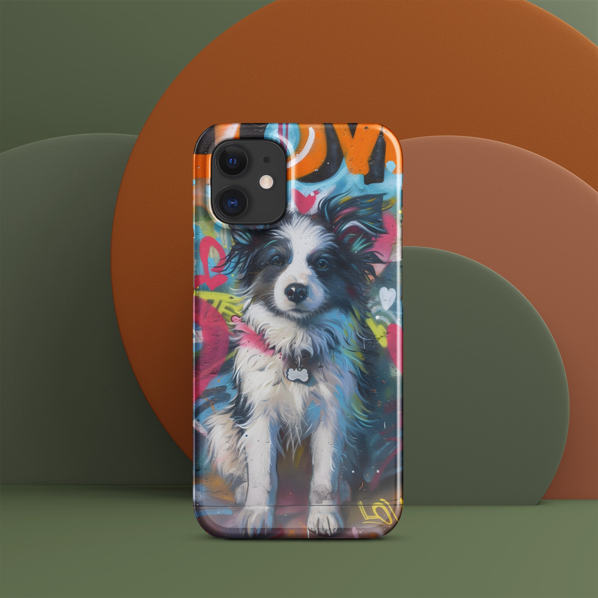 Border Collie Snap case for iPhone®