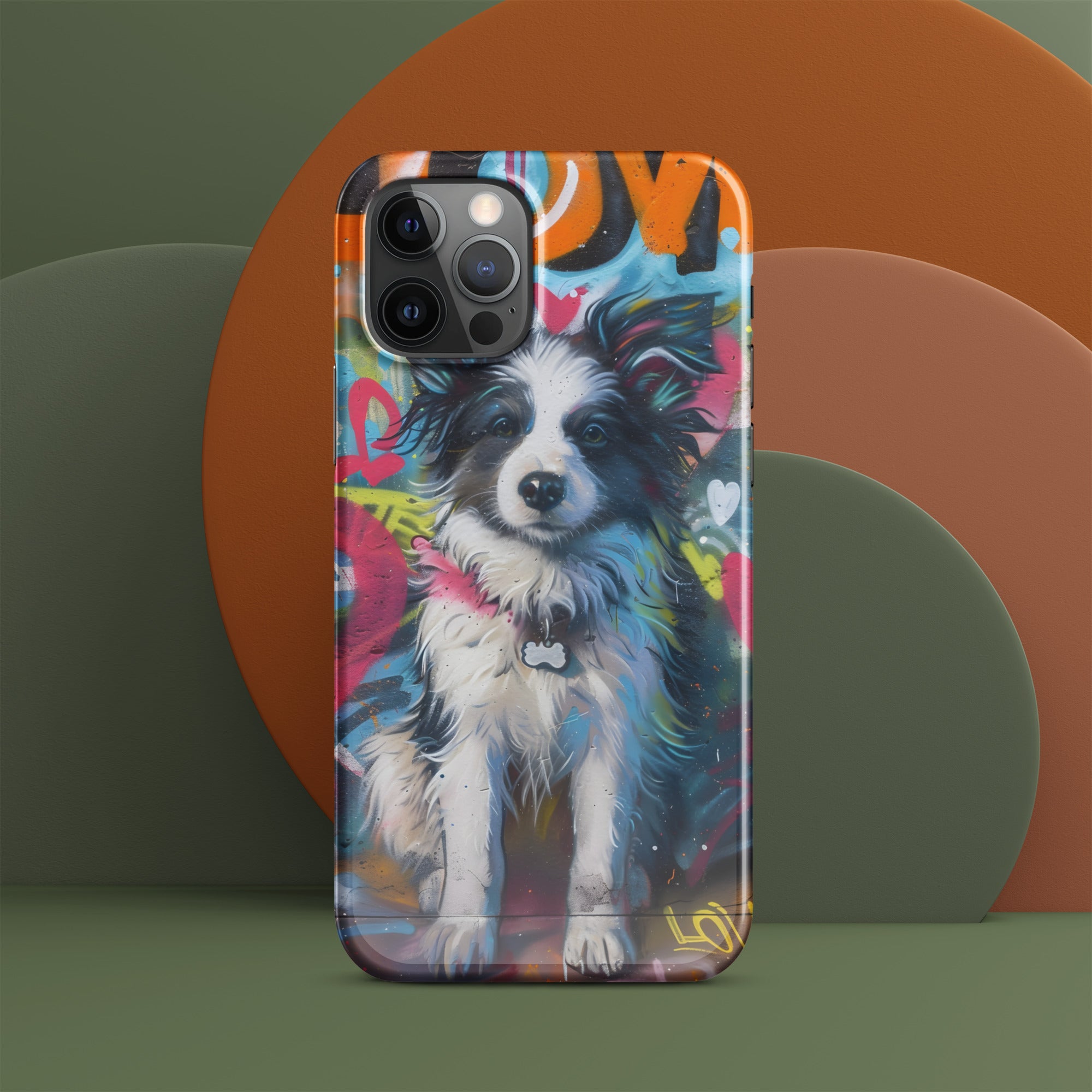 Border Collie Snap case for iPhone®