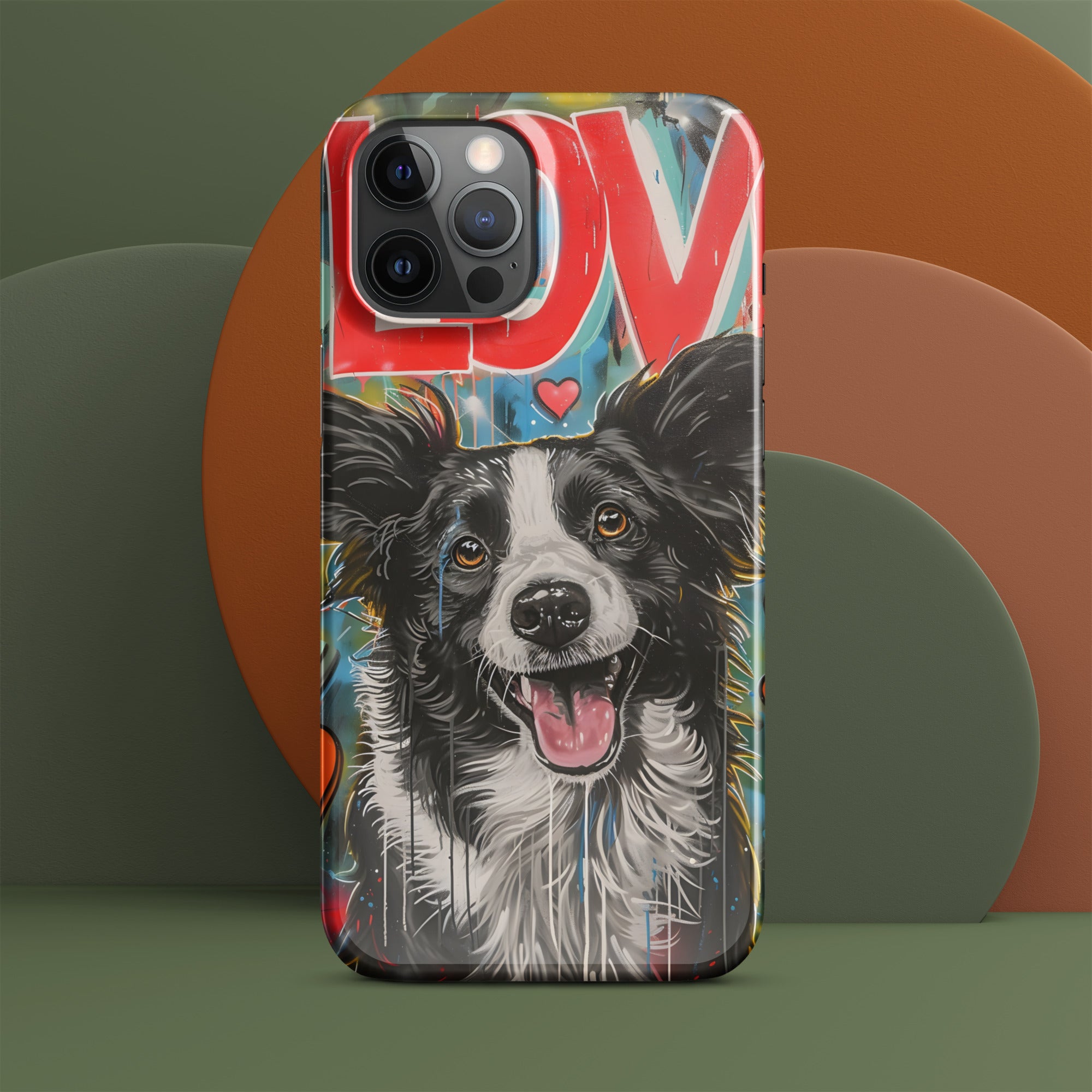 Border Collie Snap case for iPhone®