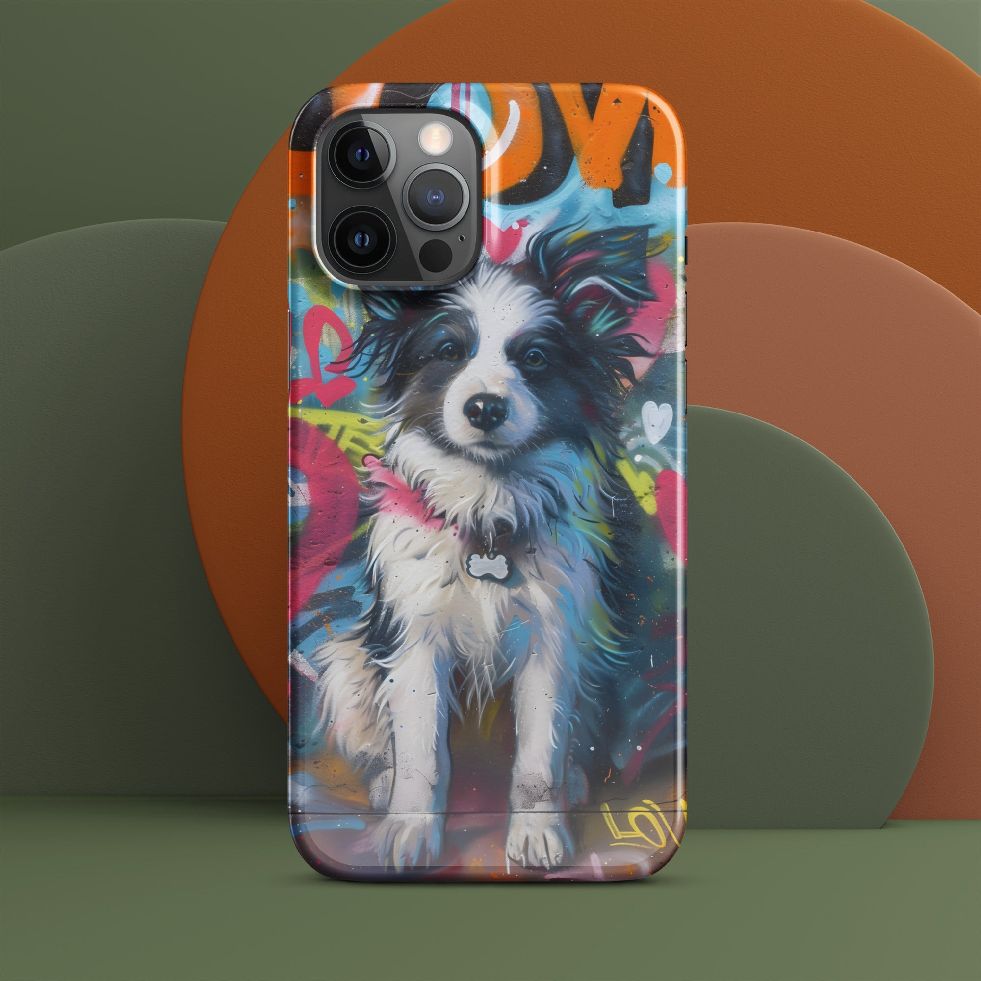 Border Collie Snap case for iPhone®