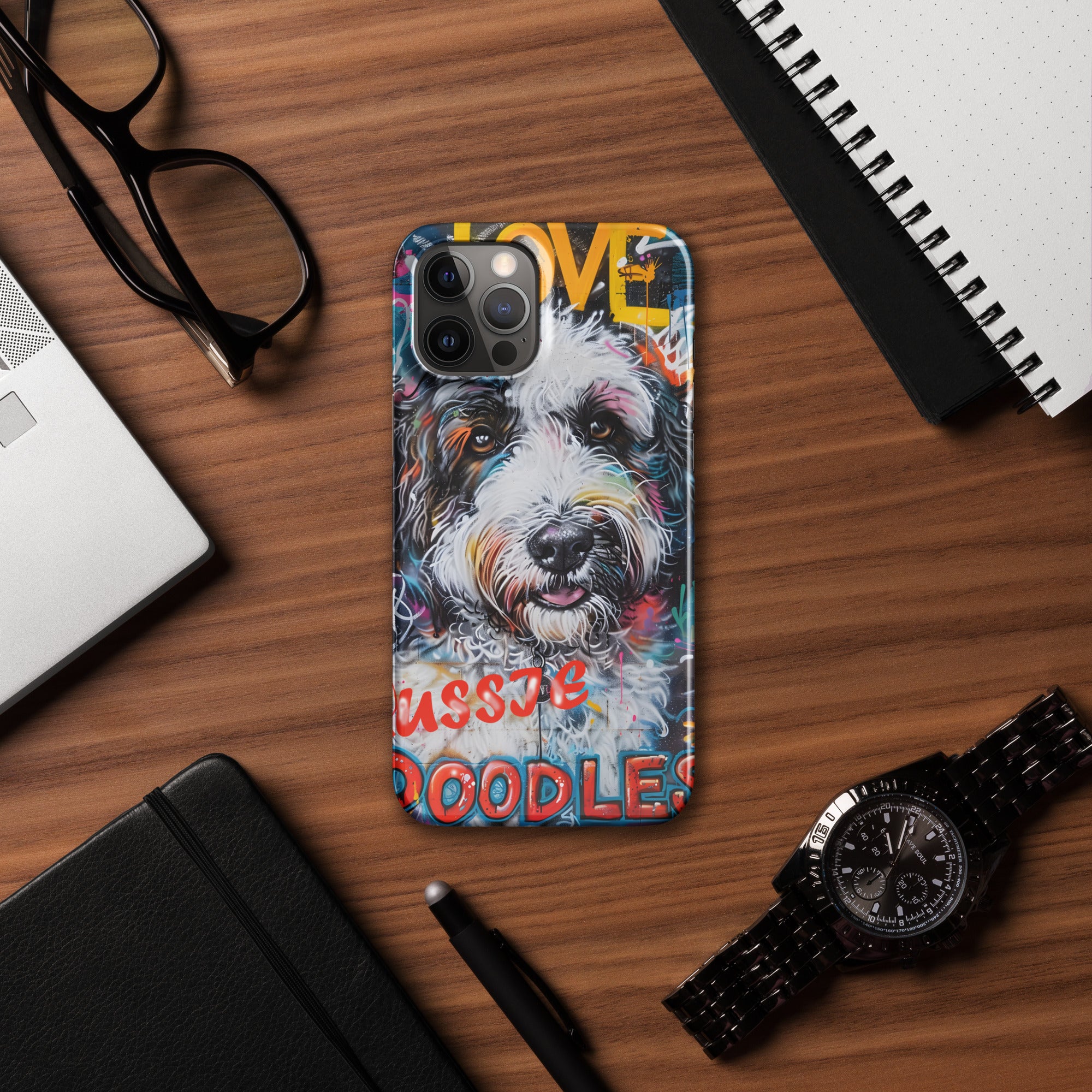 Aussiedoodle Snap case for iPhone®