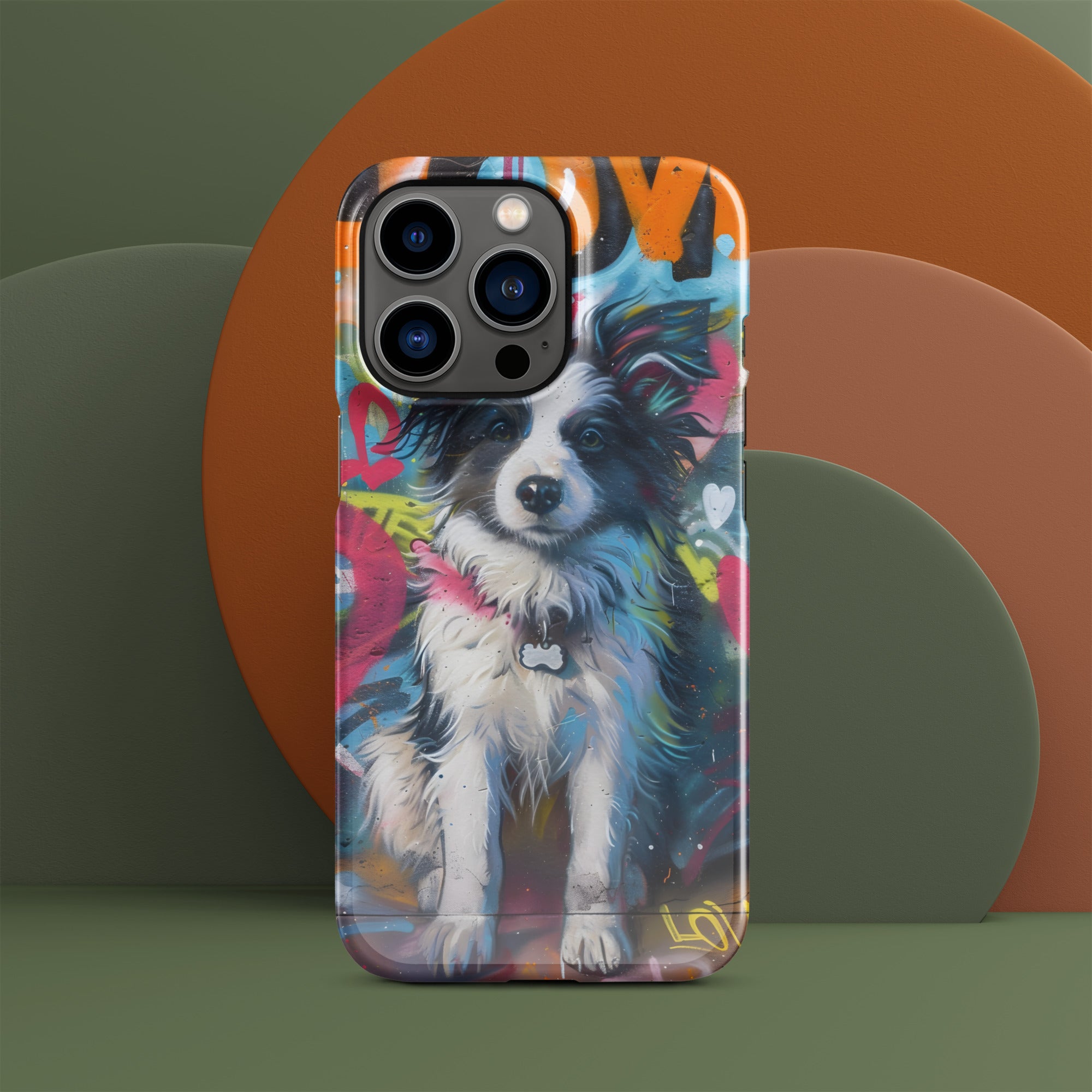 Border Collie Snap case for iPhone®