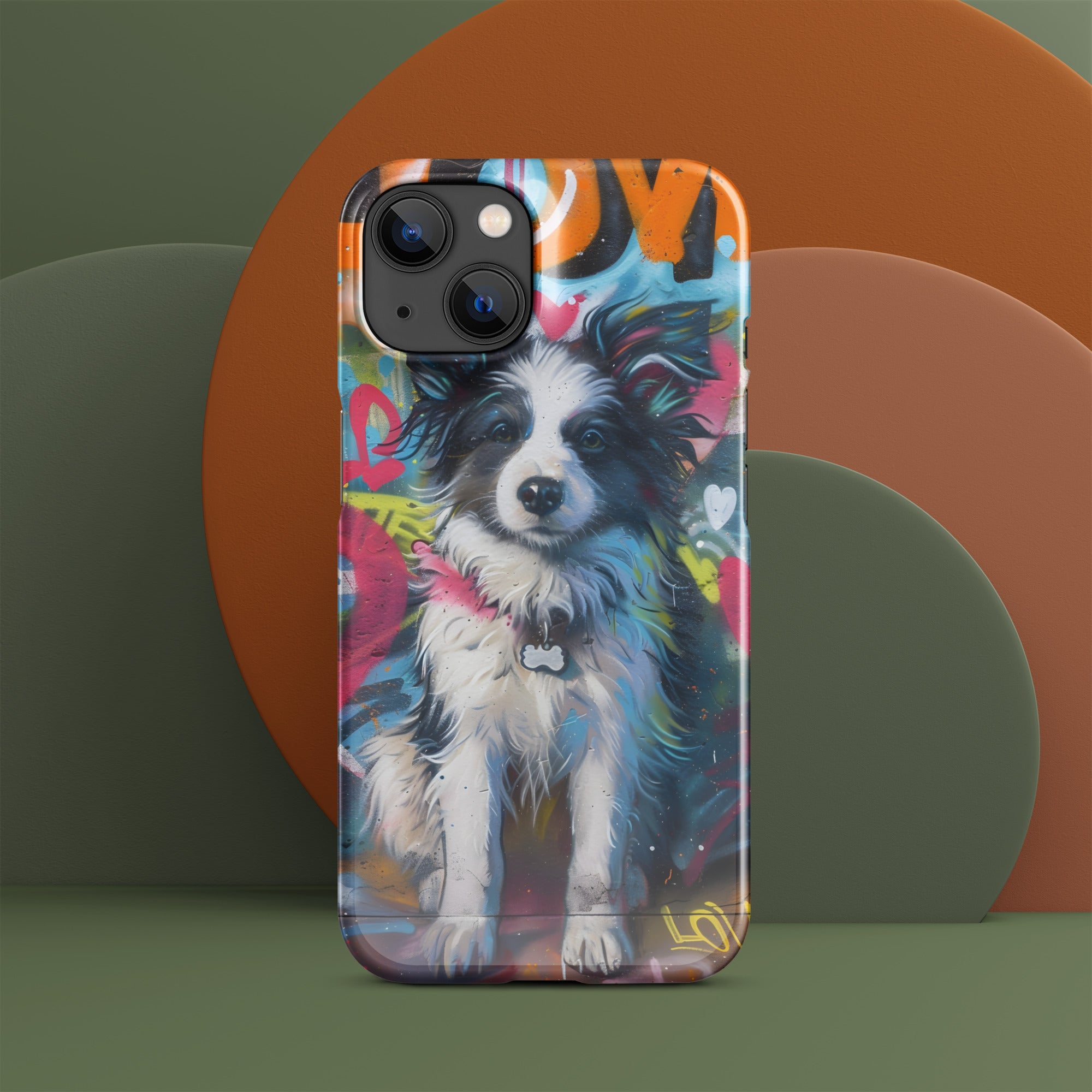 Border Collie Snap case for iPhone®