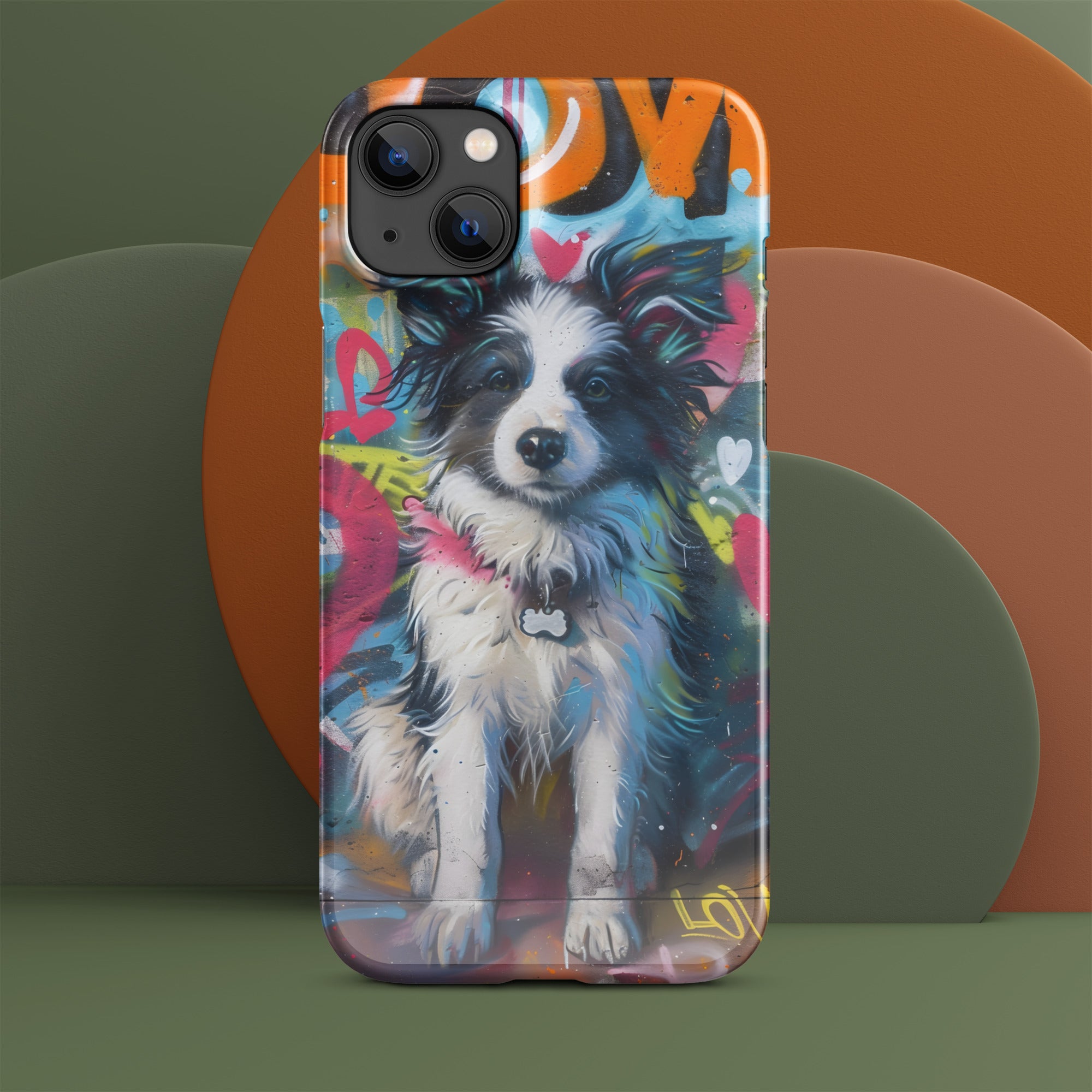 Border Collie Snap case for iPhone®