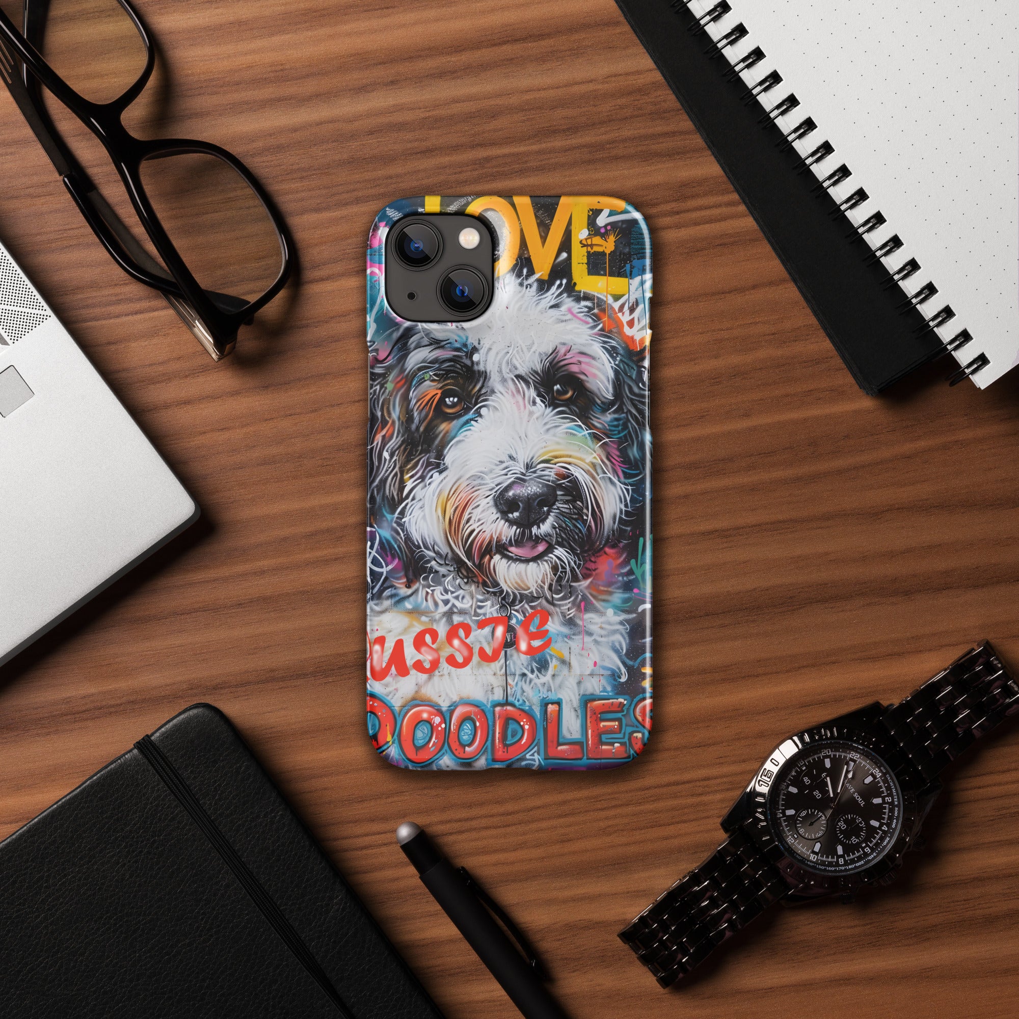 Aussiedoodle Snap case for iPhone®