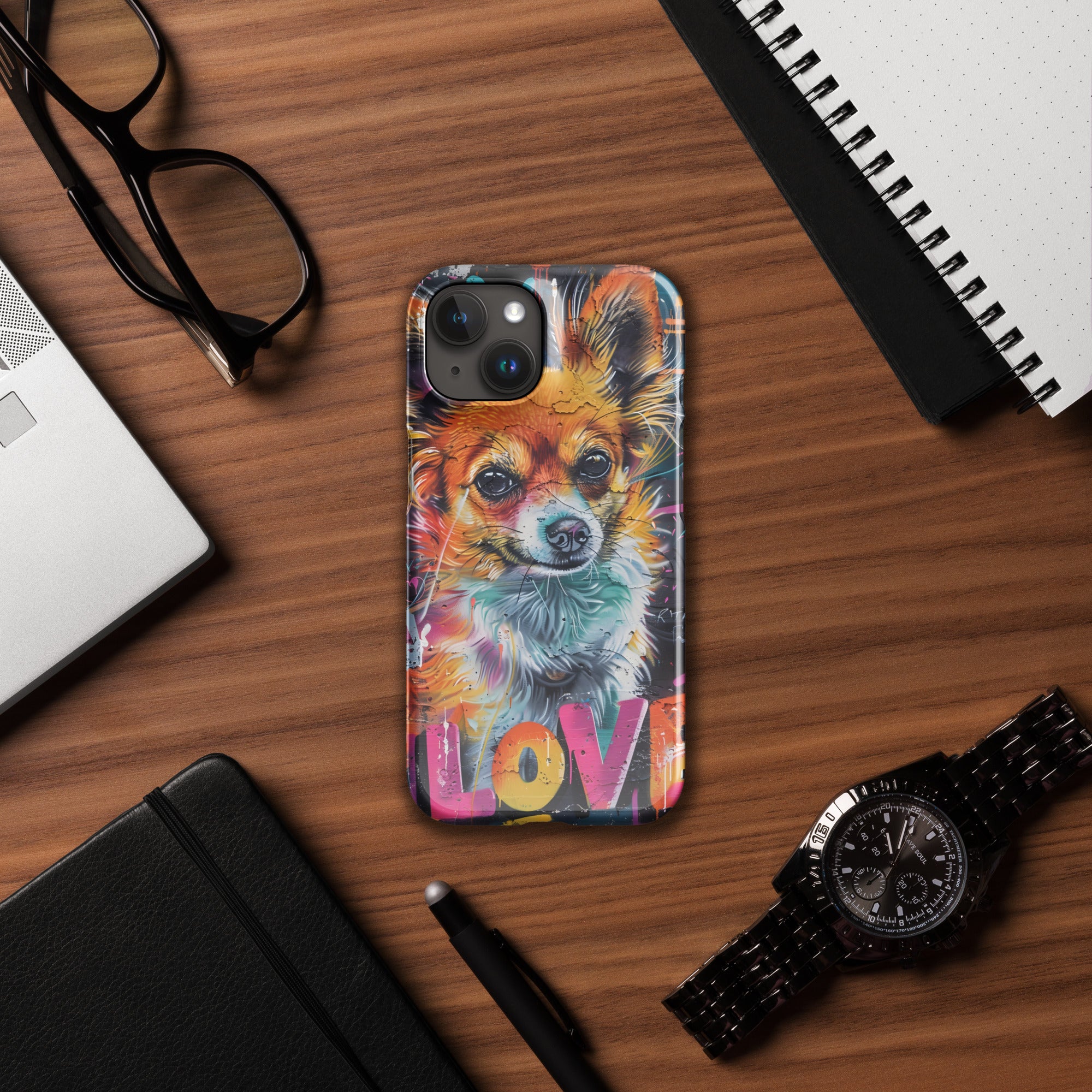 Norwegian Lundehund Snap case for iPhone®