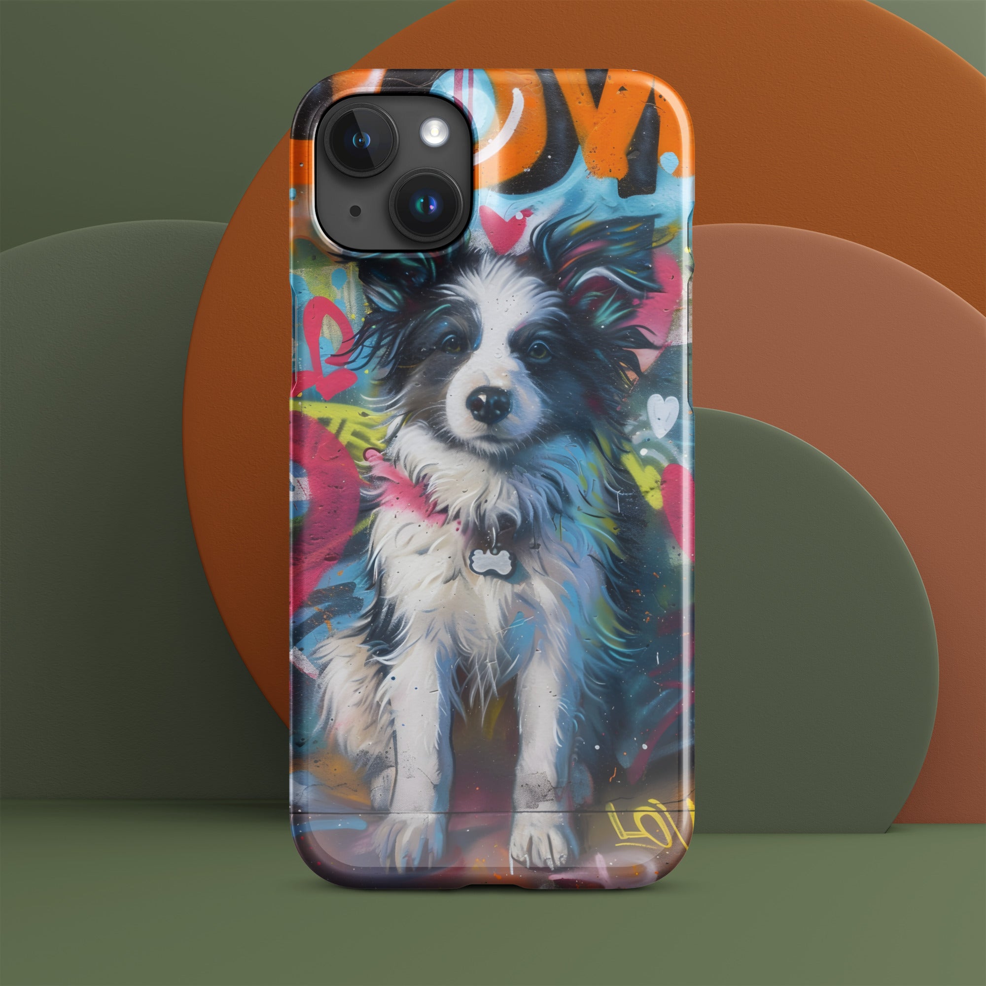 Border Collie Snap case for iPhone®