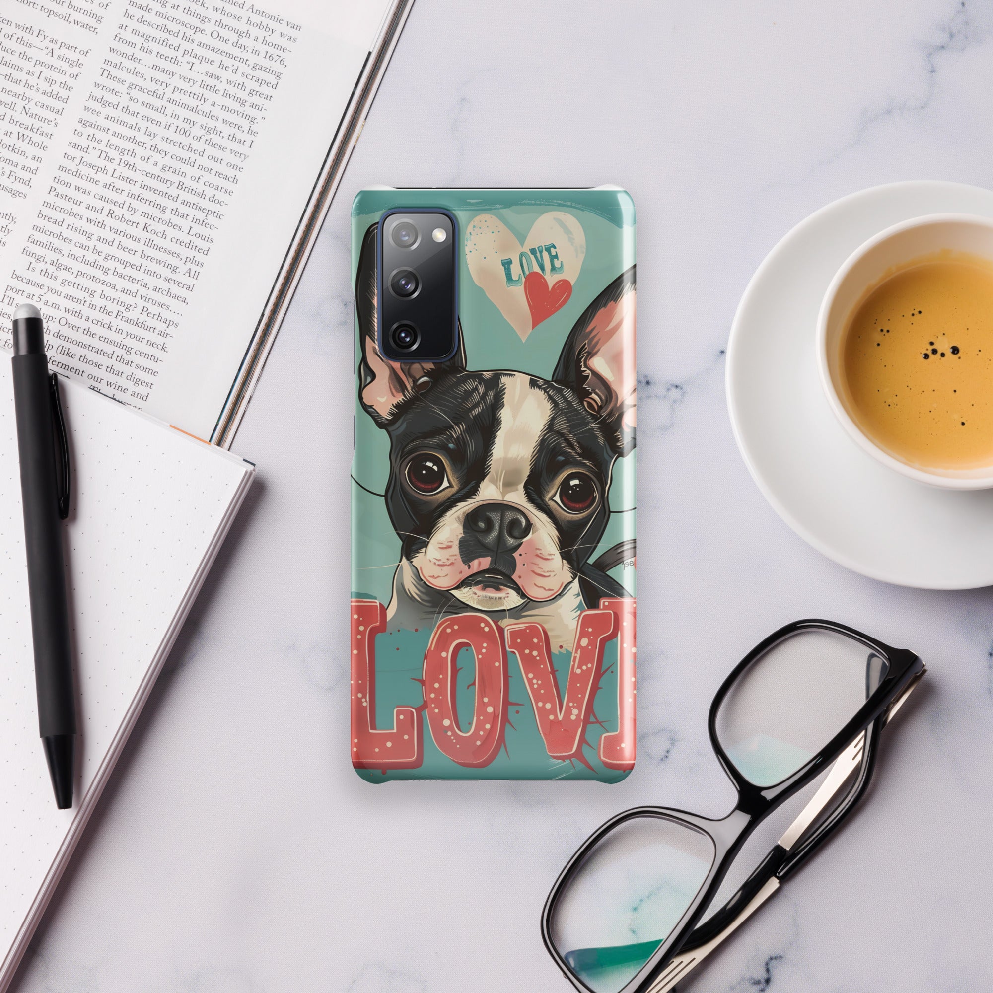 Boston Terrier Snap case for Samsung®