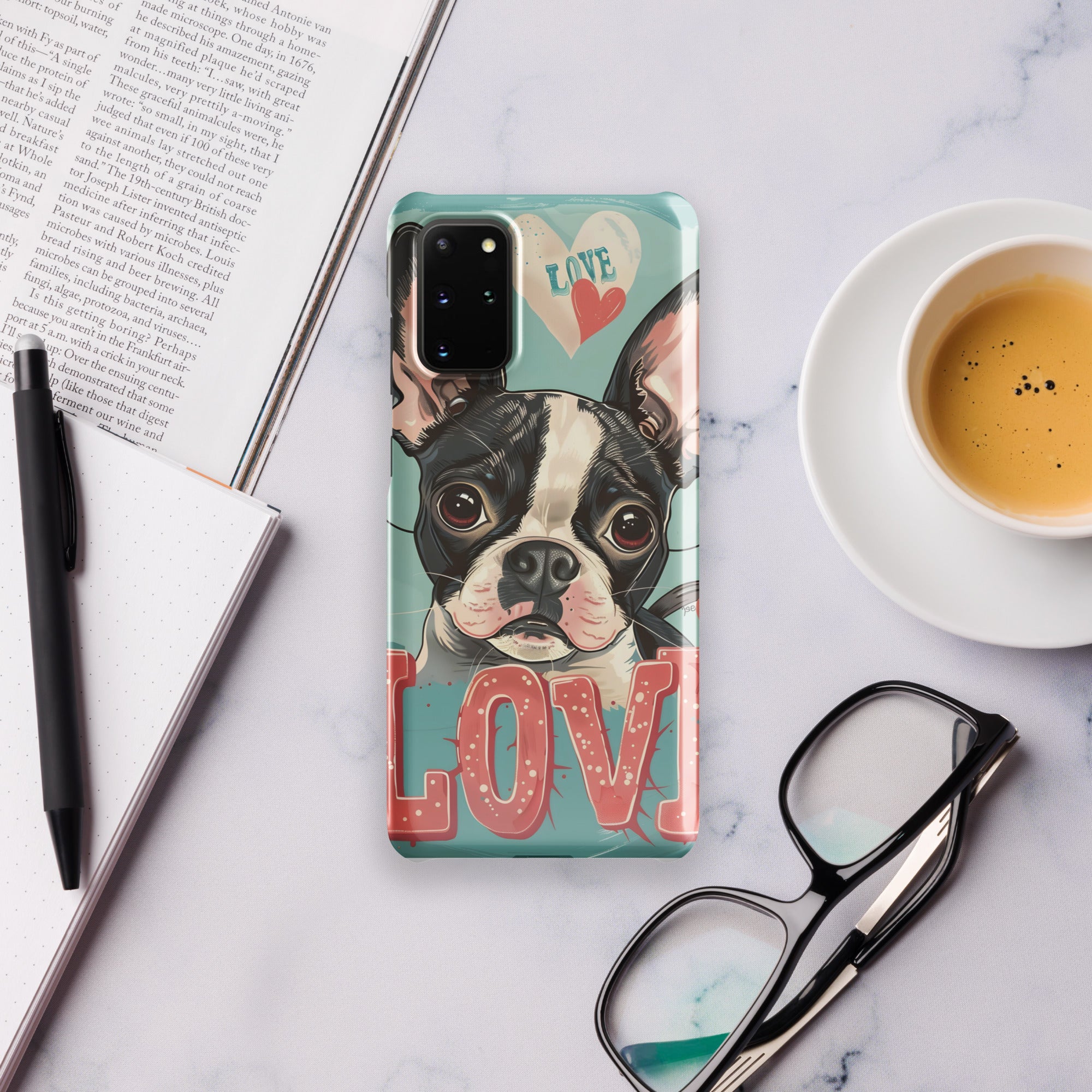 Boston Terrier Snap case for Samsung®