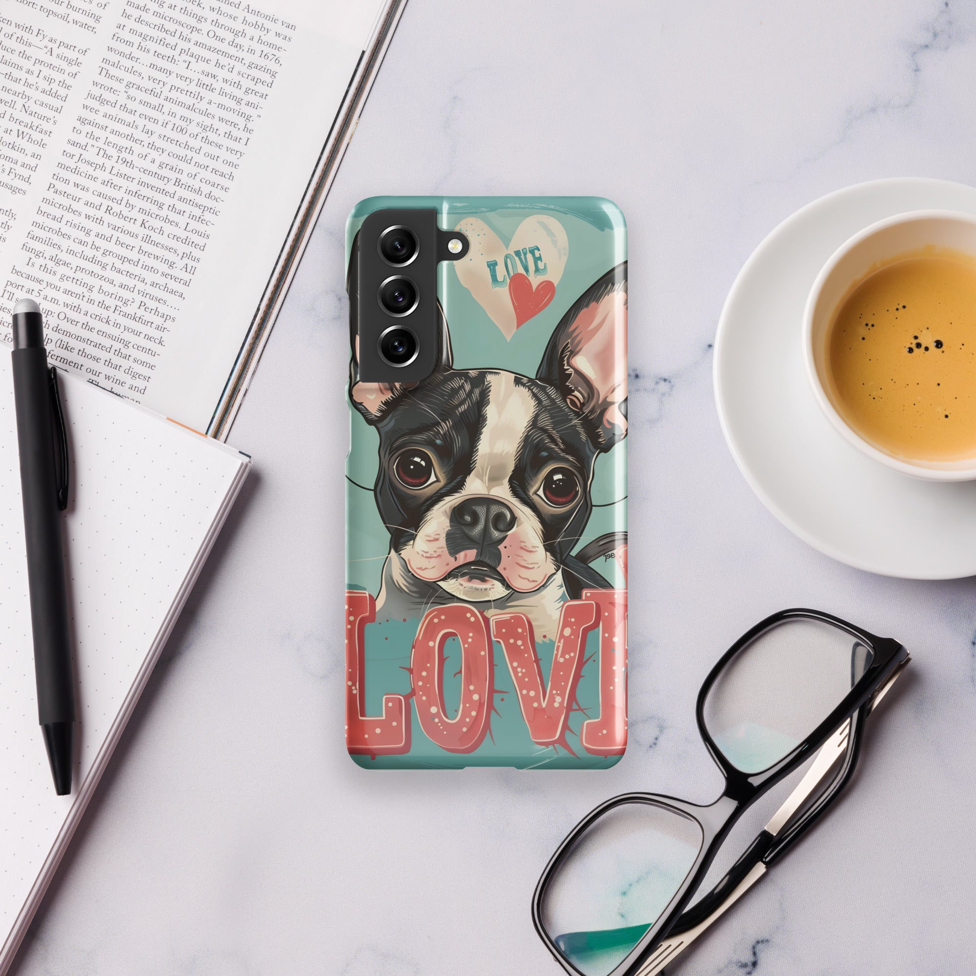 Boston Terrier Snap case for Samsung®