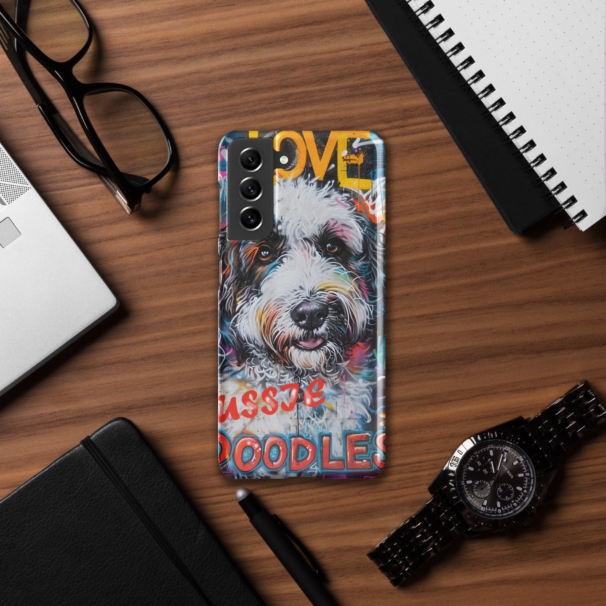 Aussiedoodle Snap case for Samsung®