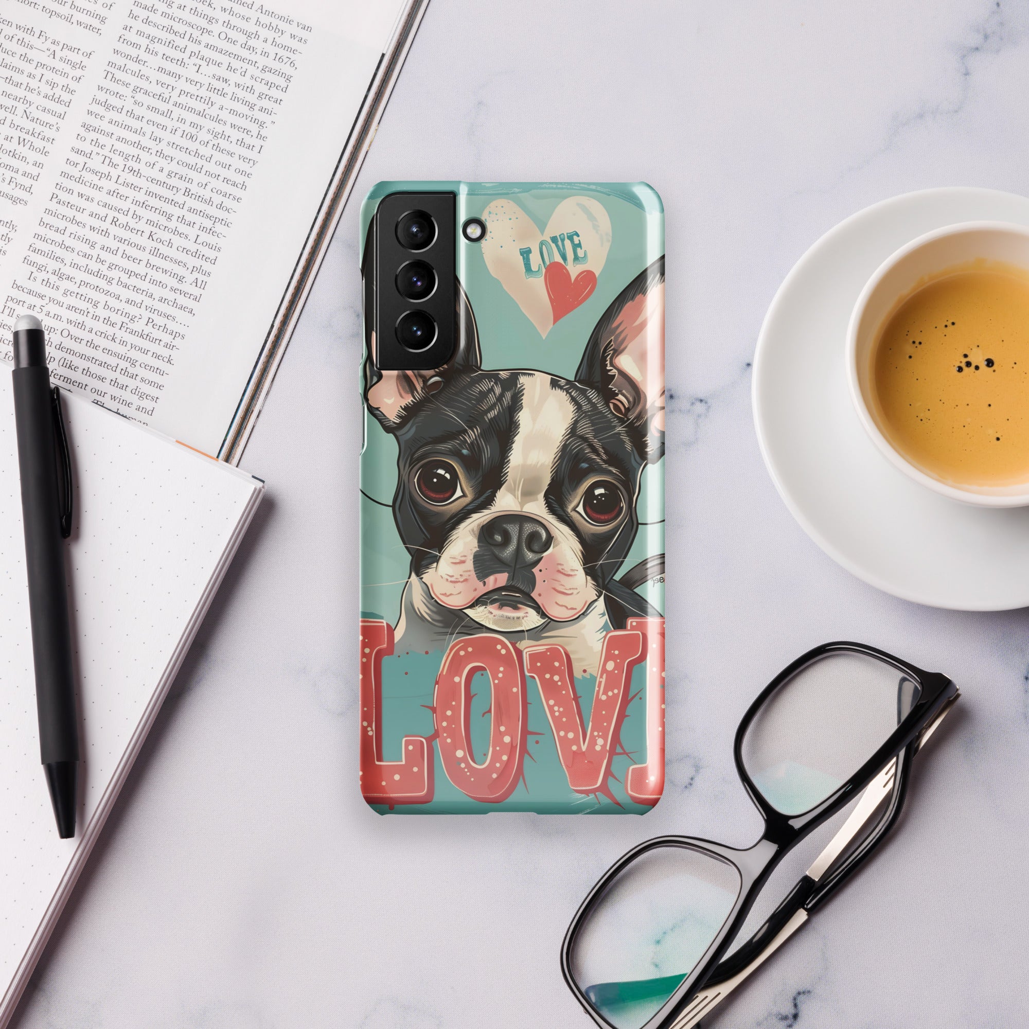 Boston Terrier Snap case for Samsung®