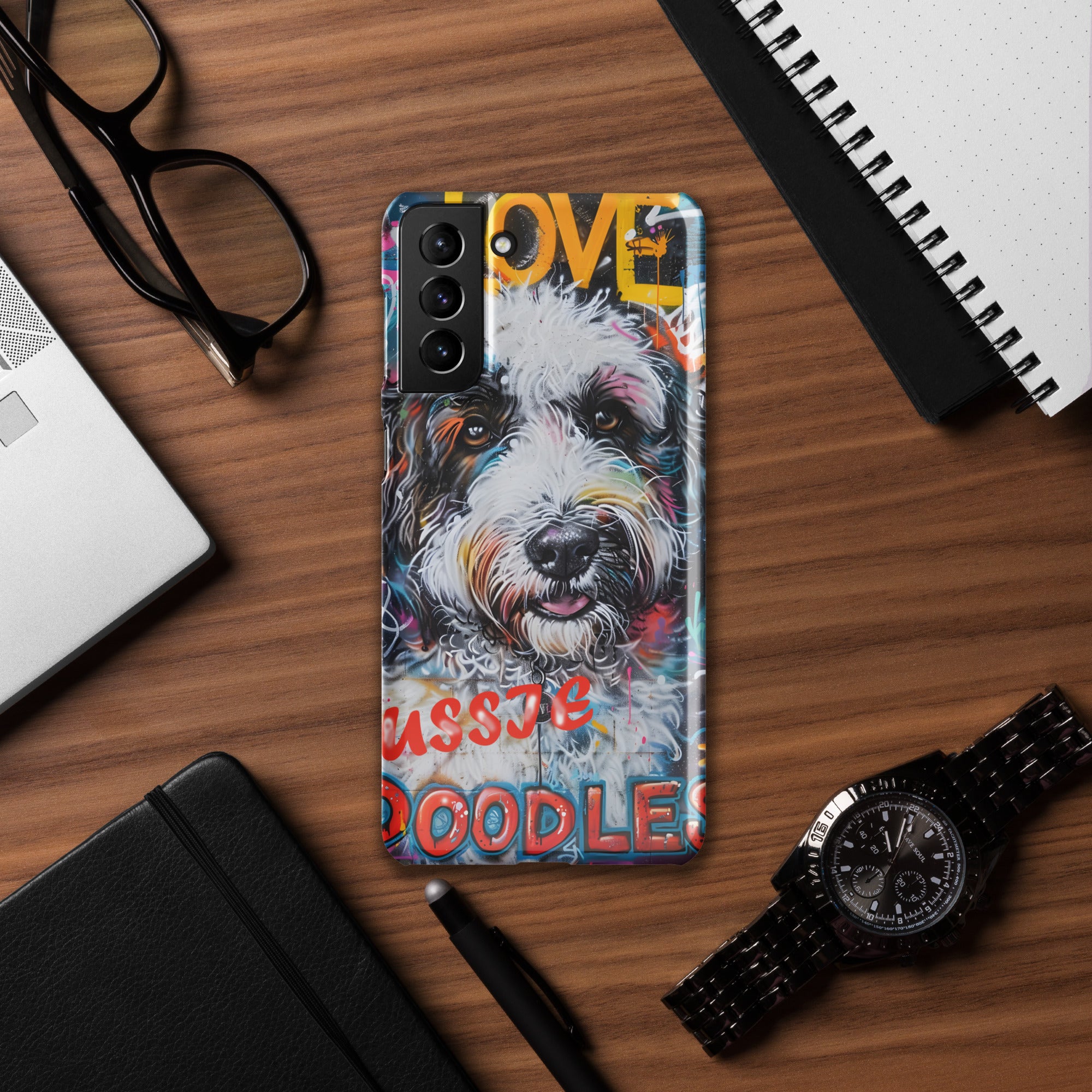 Aussiedoodle Snap case for Samsung®