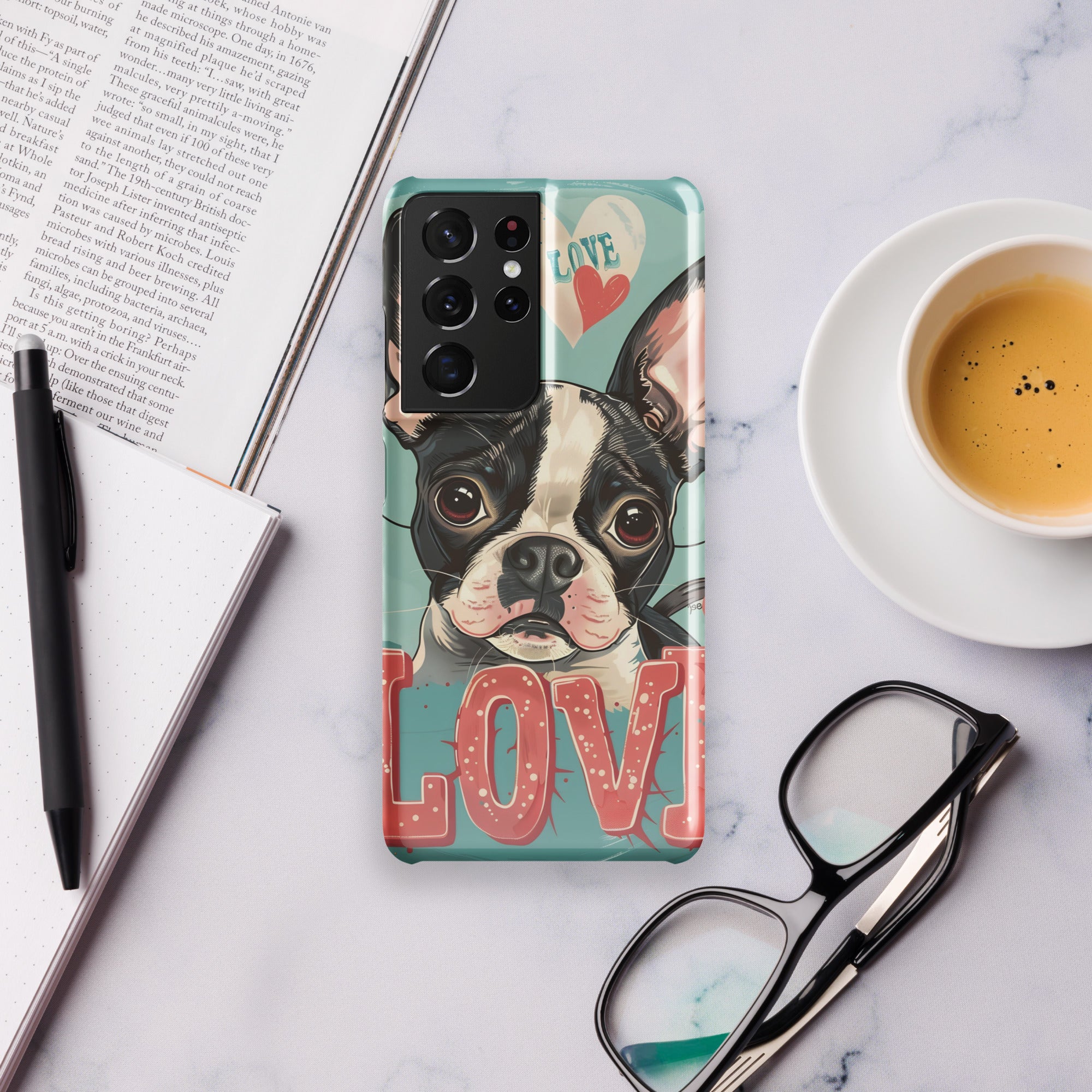 Boston Terrier Snap case for Samsung®